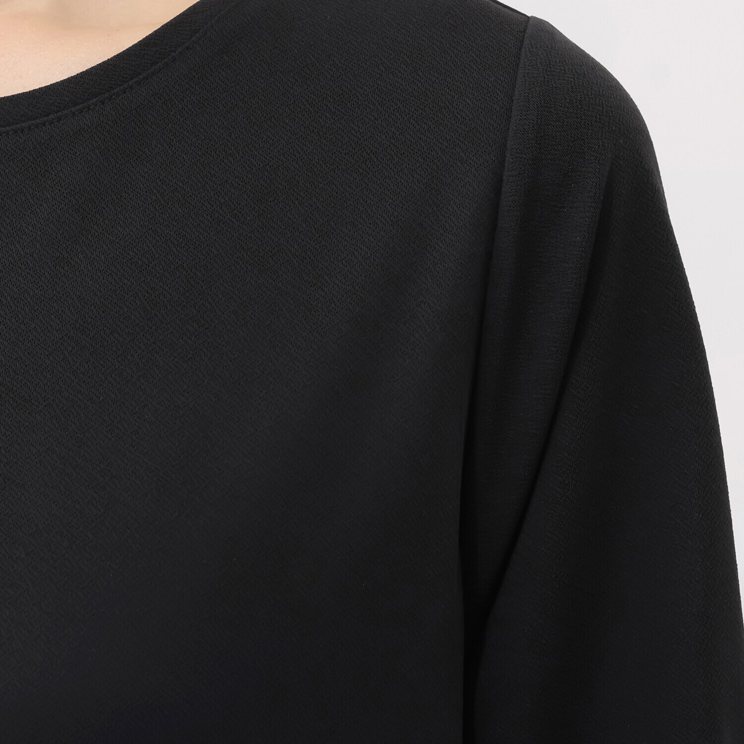 ダジュール 快適ストレッチ素材 コクーンシルエット ワンピース