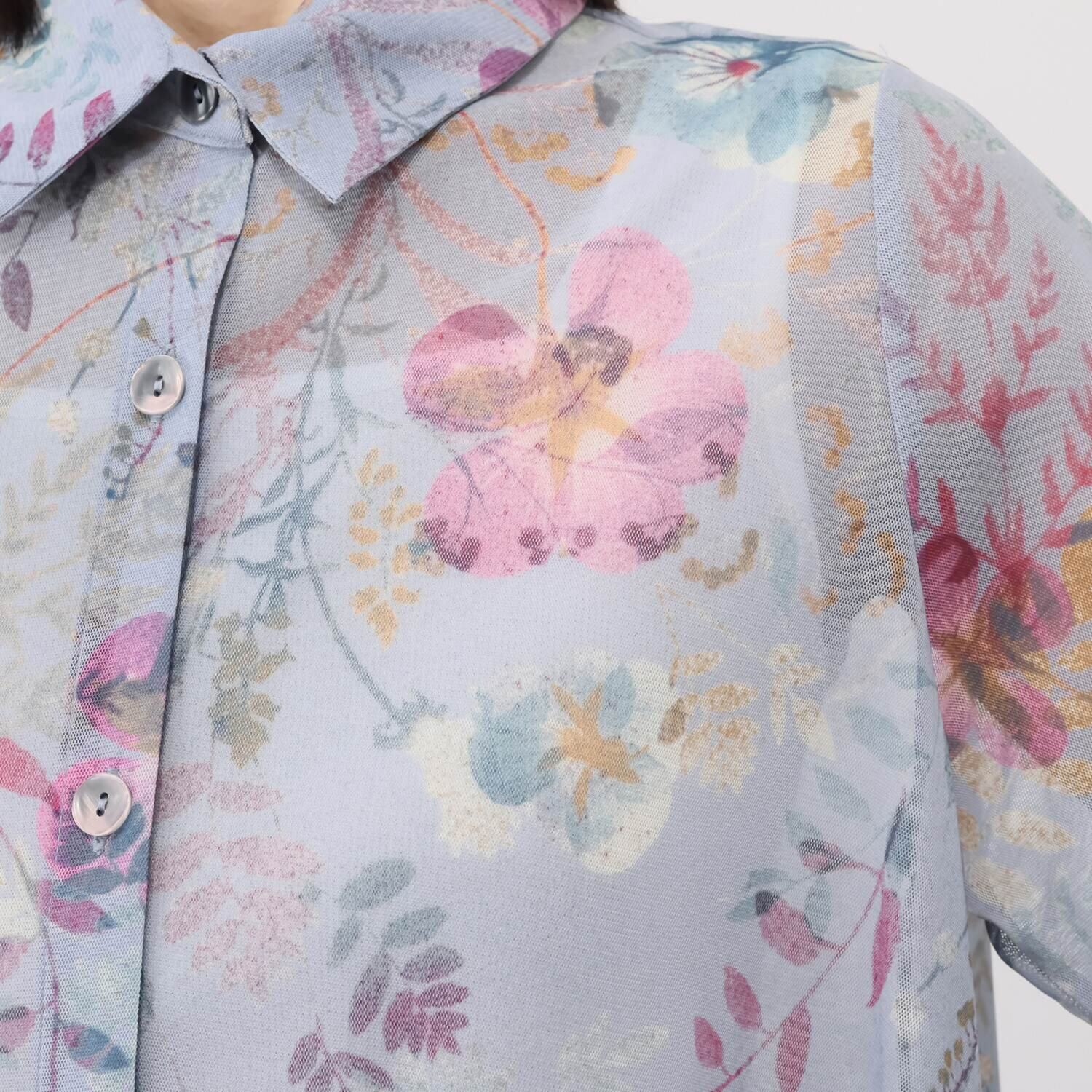 ダジュール パワーネット ビッグシルエット ブラウス