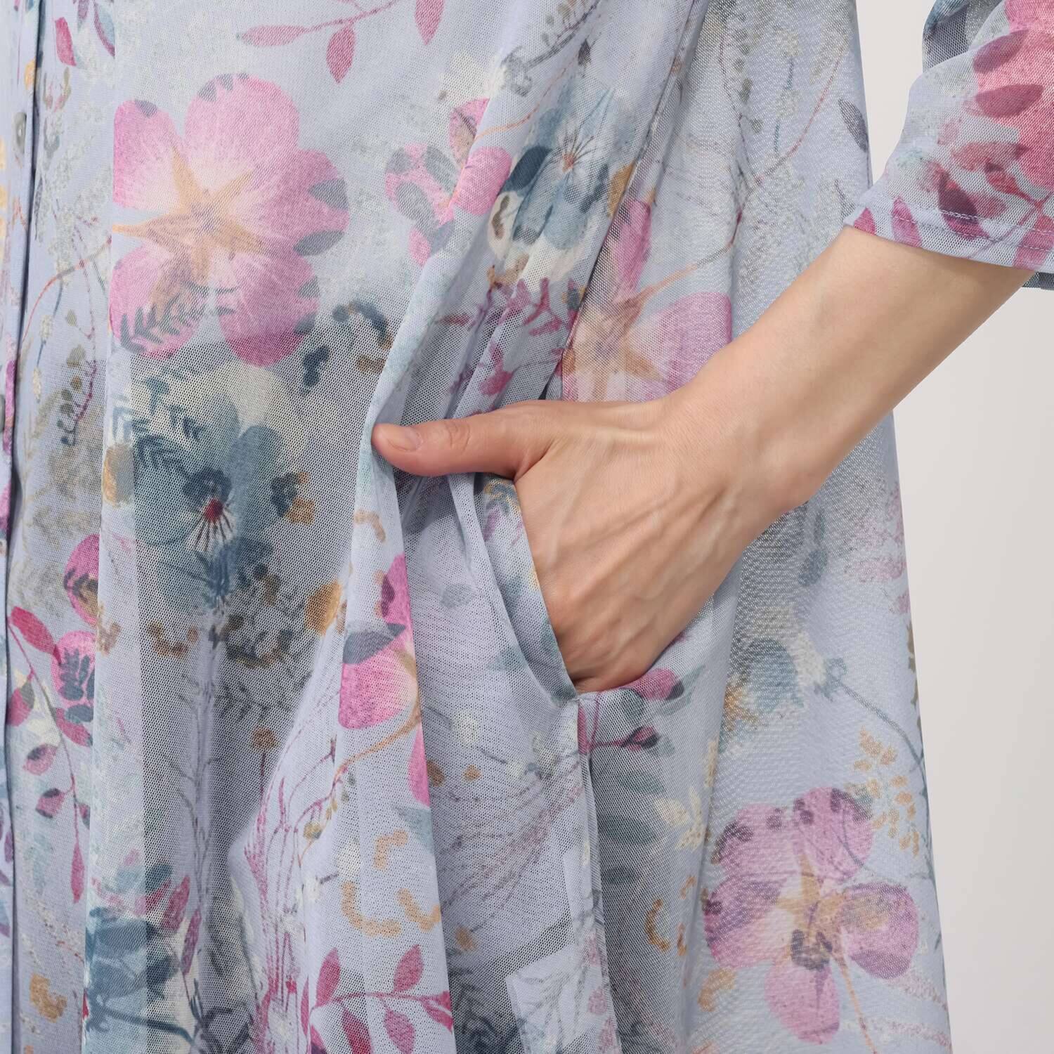 ダジュール パワーネット ビッグシルエット ブラウス