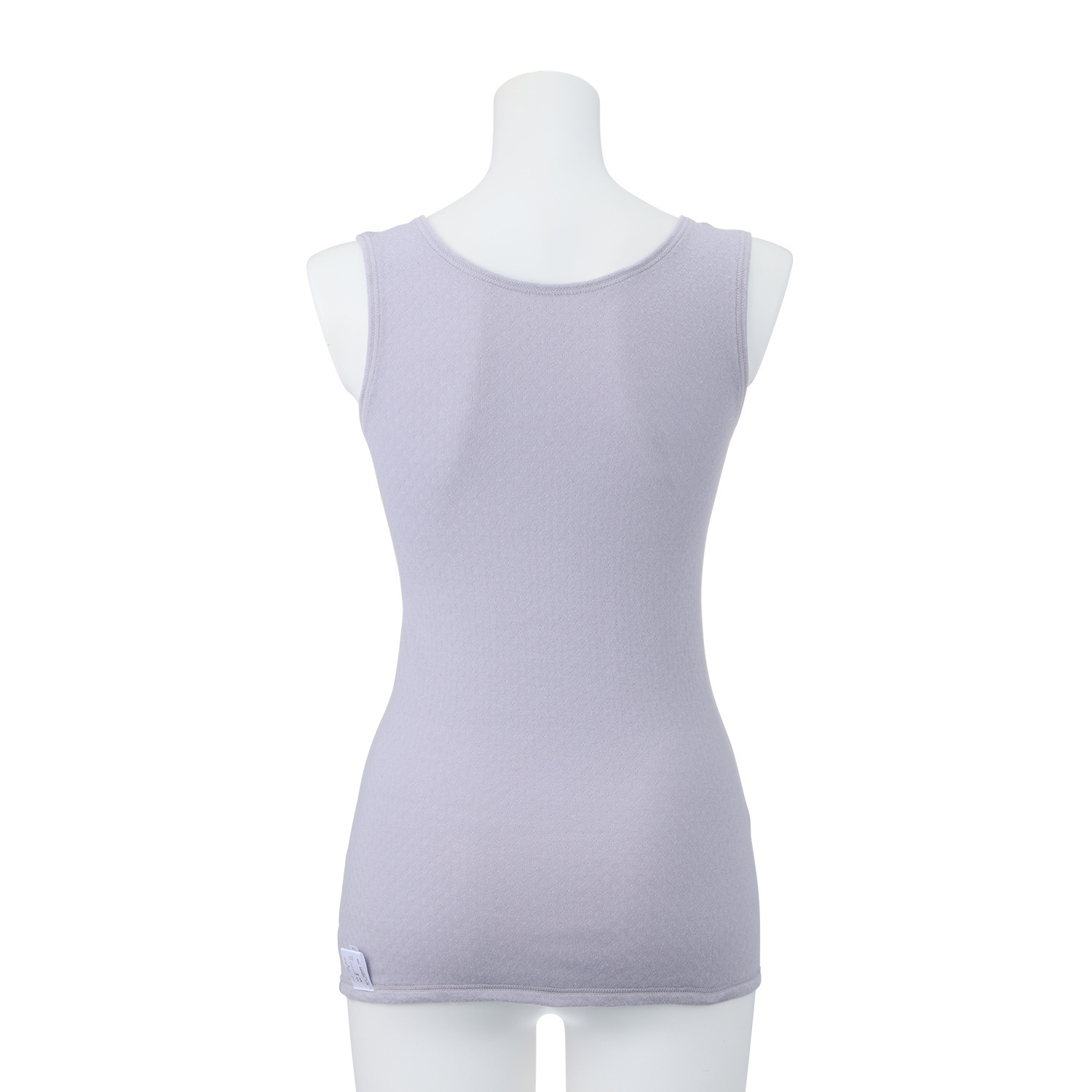 リラキュート 肌側綿１００％ カーゼ素材温活あったか カップ付タンクトップ ２枚セット