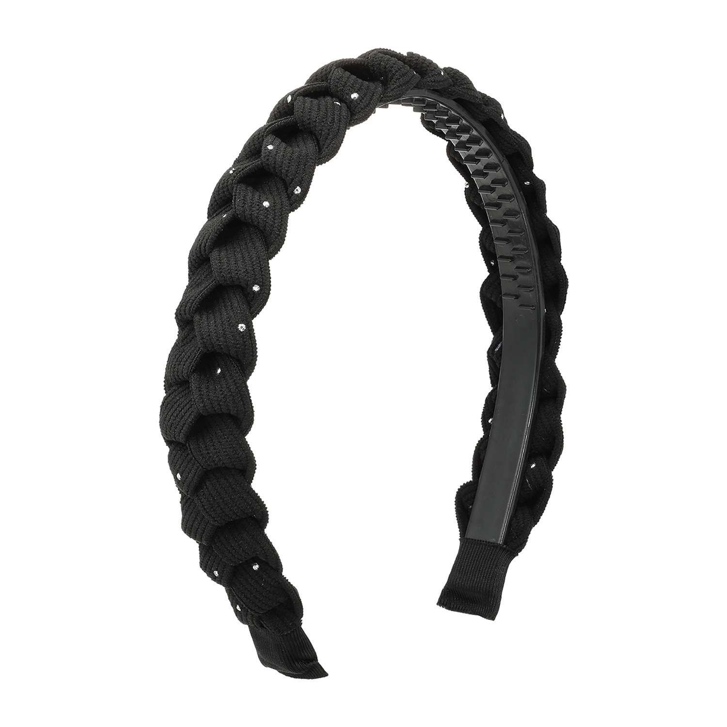 小枝流へアジュエリー 編み込み ツイストカチューシャ