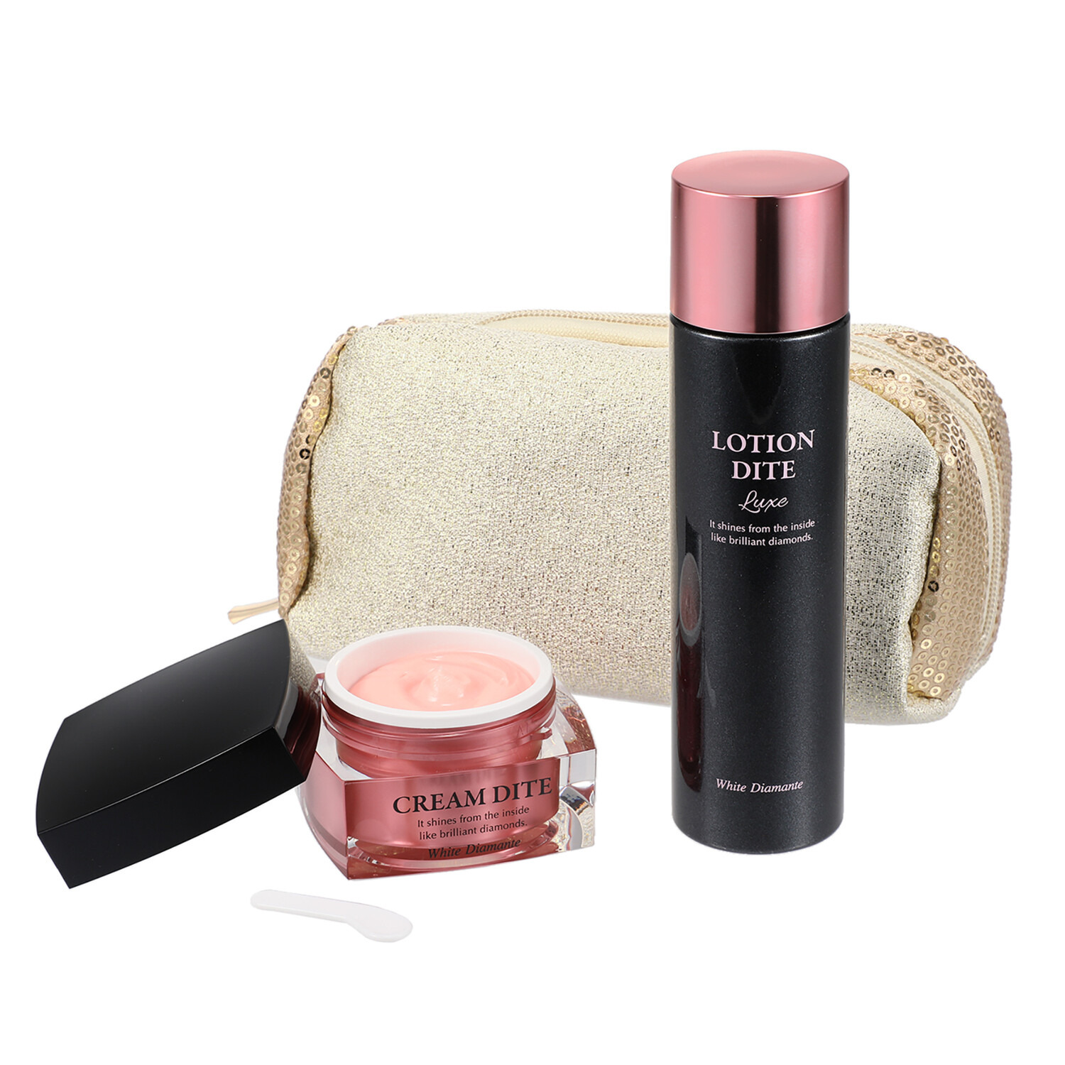 ホワイトディアマンテ ハリツヤ潤い美肌へ導く ローションディーテ リュクス＆ ハリ特化型クリーム クリームディーテ 特別セット