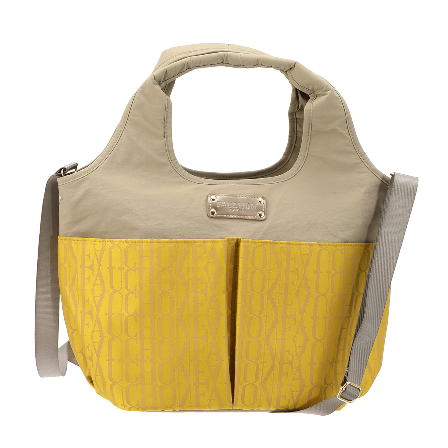 フォション ジャガード織 ２ＷＡＹ バルーントートバッグ