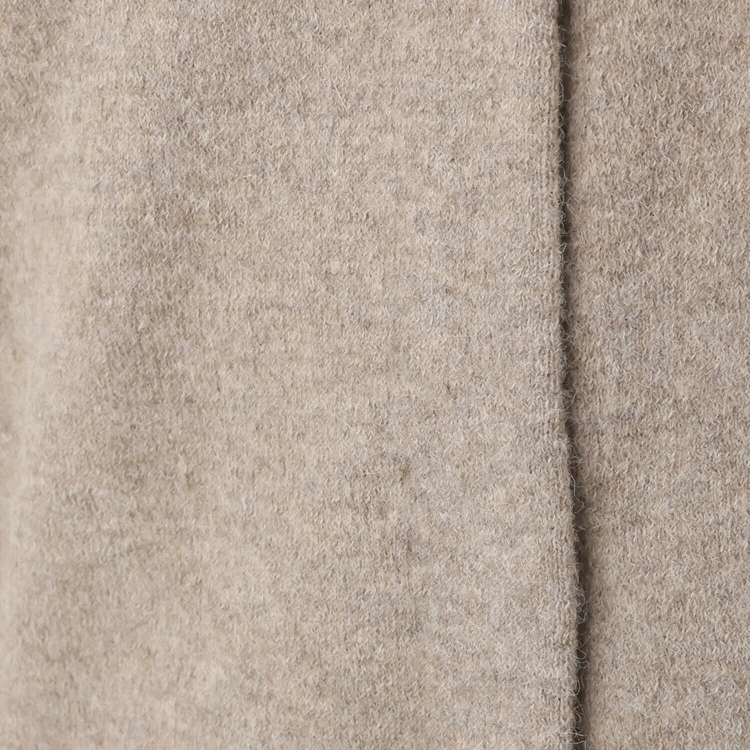 ソアージュ ベビーアルパカ ふんわり暖かい コクーンシルエット 締結ニットコート