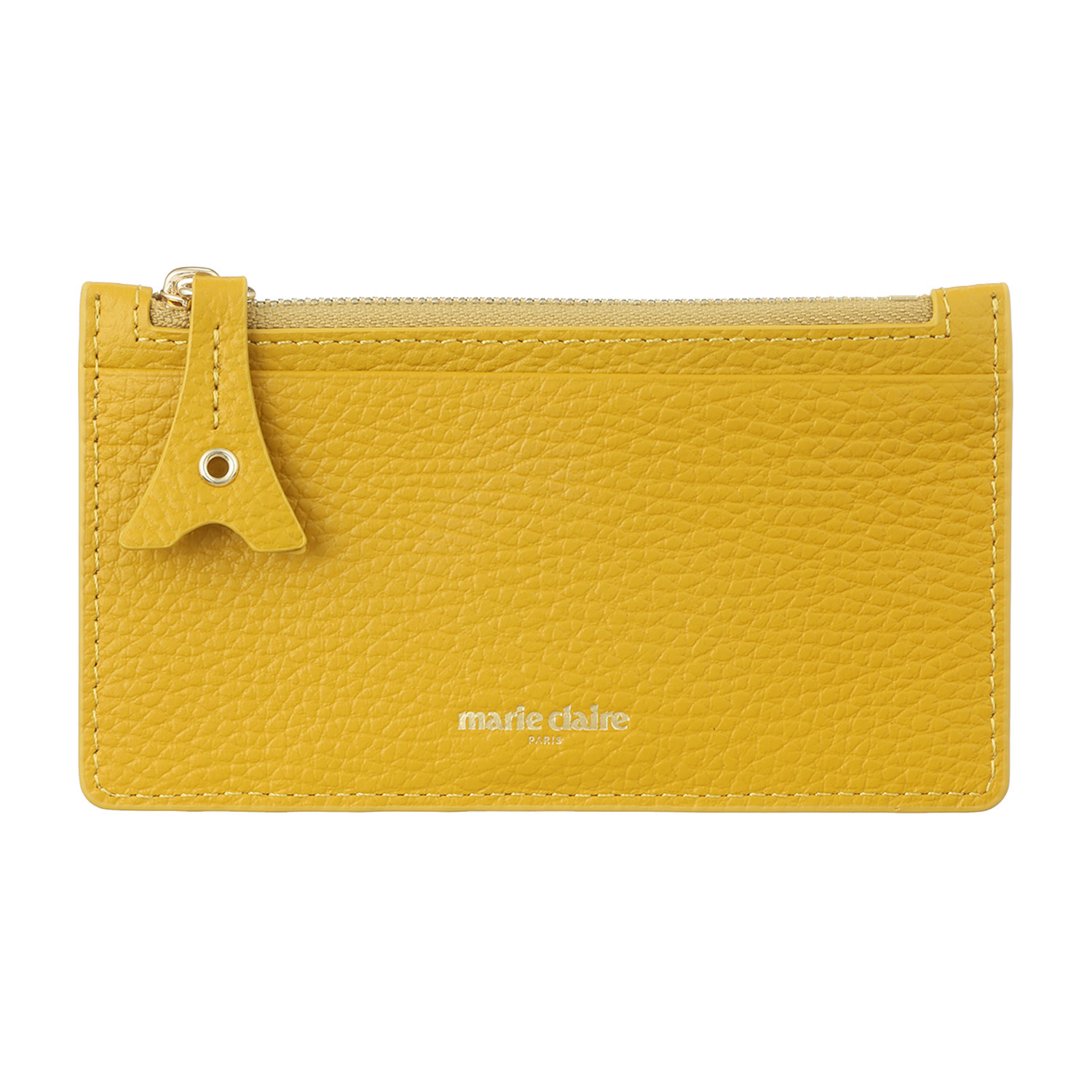 マリ・クレール 牛革 エッフェル塔モティーフ アクセント フラグメントケース