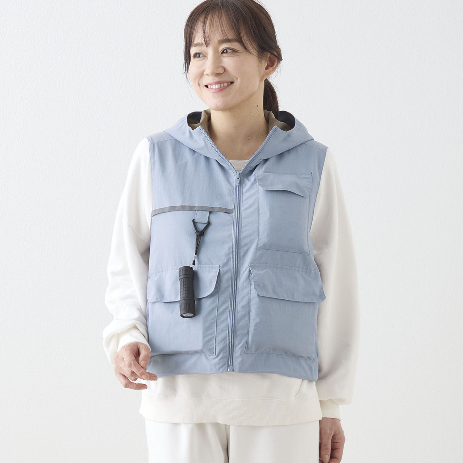 ＣＯＧＩＴ　防災 手ぶらで移動 さっと羽織るだけ ”パーソナル防災ベスト”