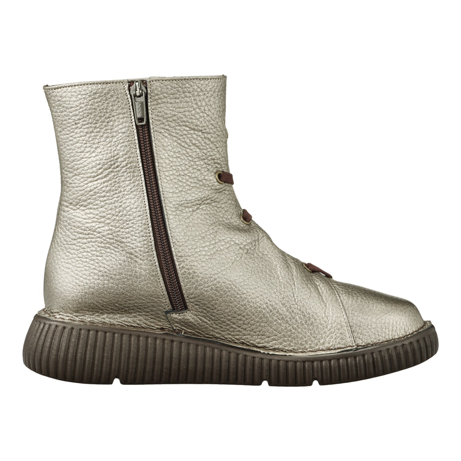 ＪＳハートレーベル ＜日本製＞ 柔らか姫路レザー デザインショートブーツ