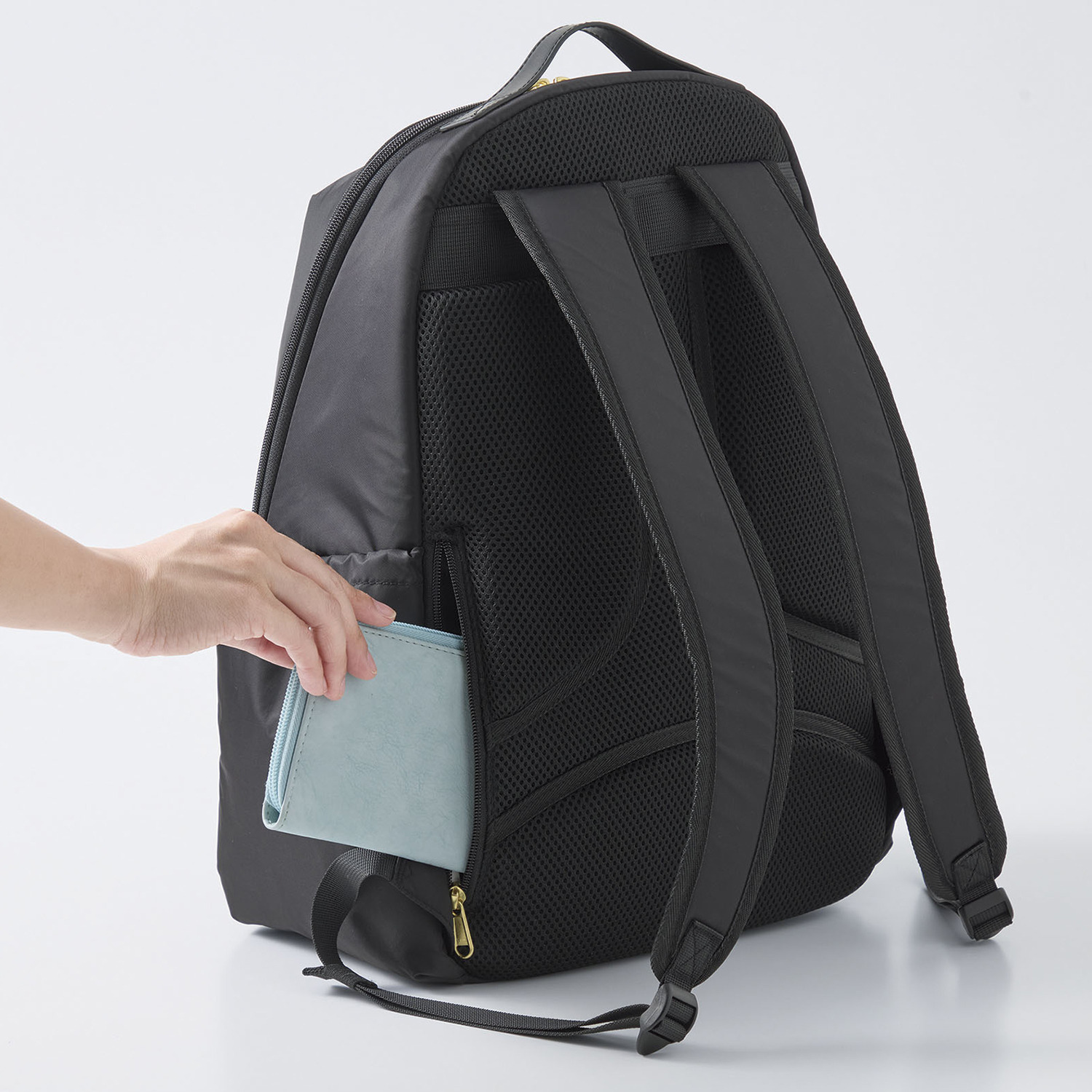 ガバッと開く 保温保冷 買物らくらくリュック プレミアム