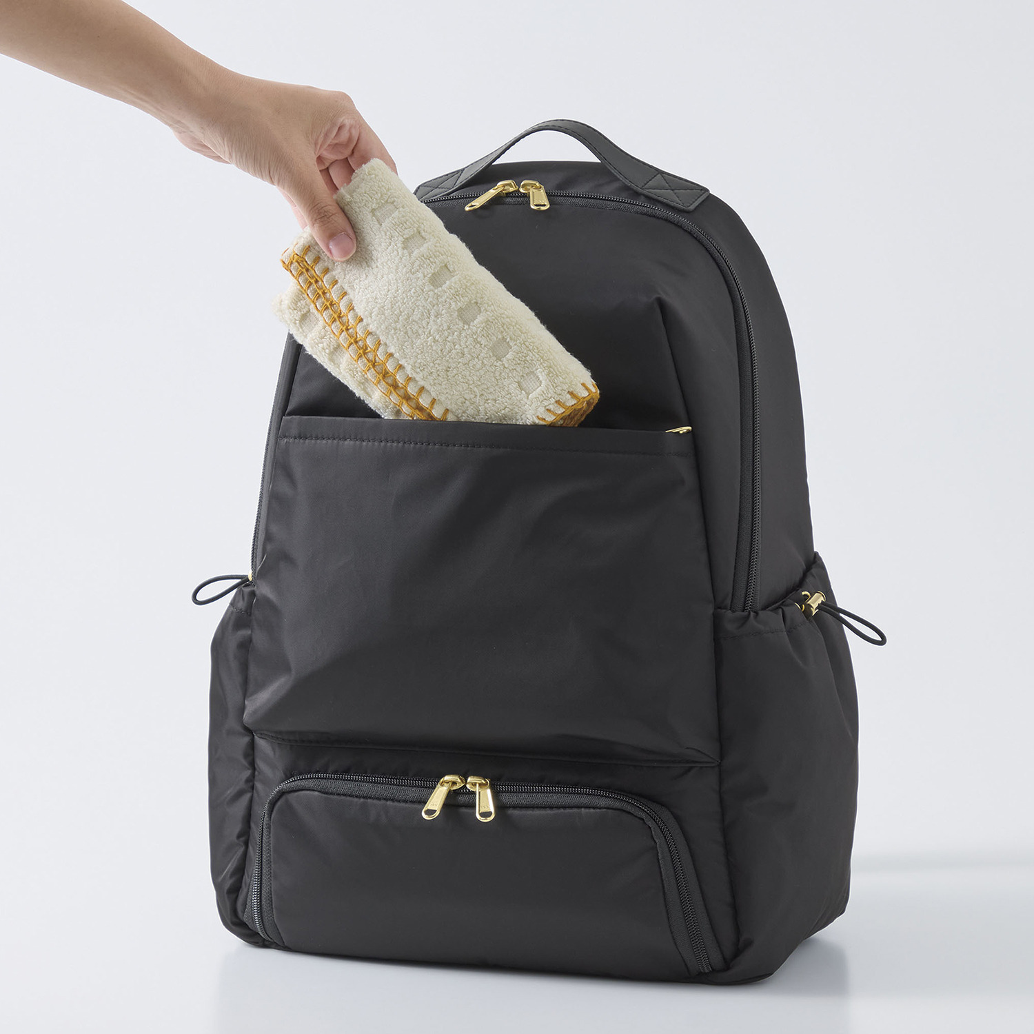 ガバッと開く 保温保冷 買物らくらくリュック プレミアム