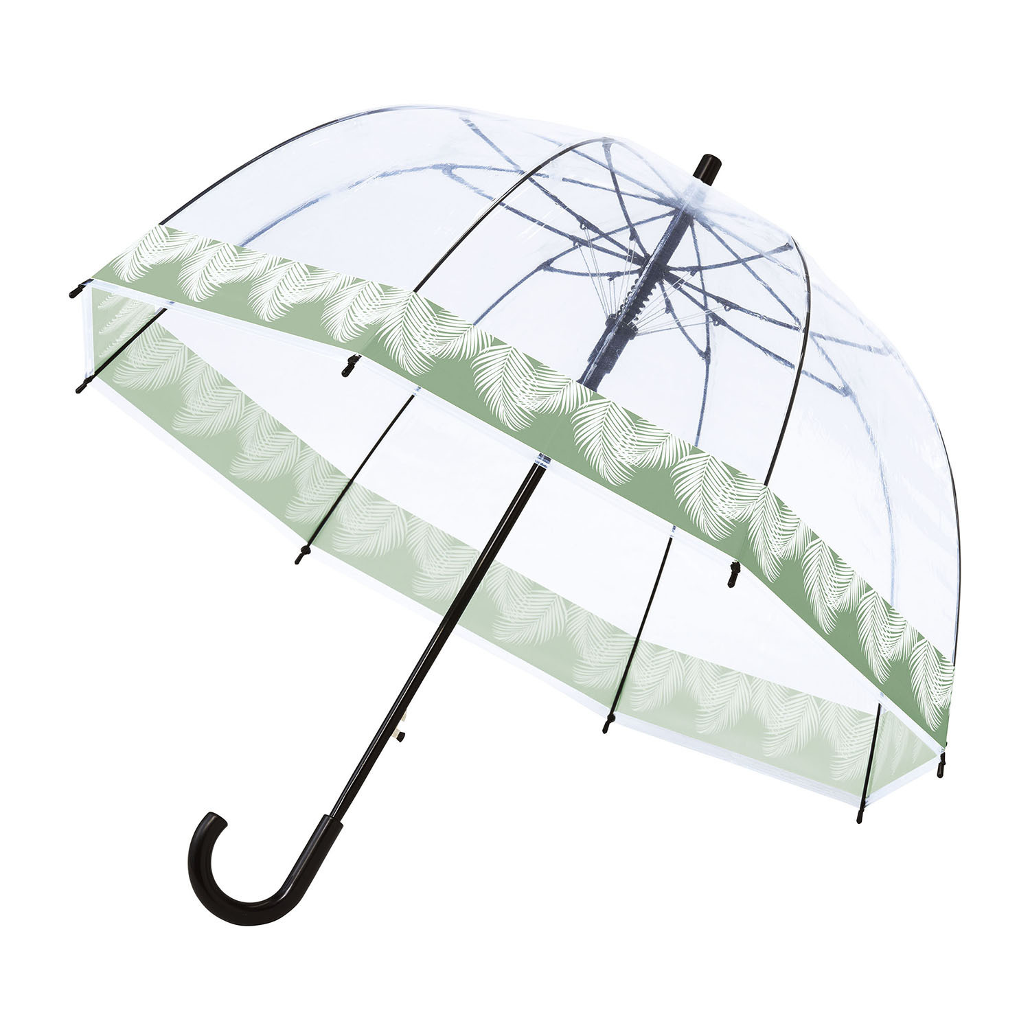 くるっと回って 風や衝撃を受け流しやすい まわるジャンボドーム傘