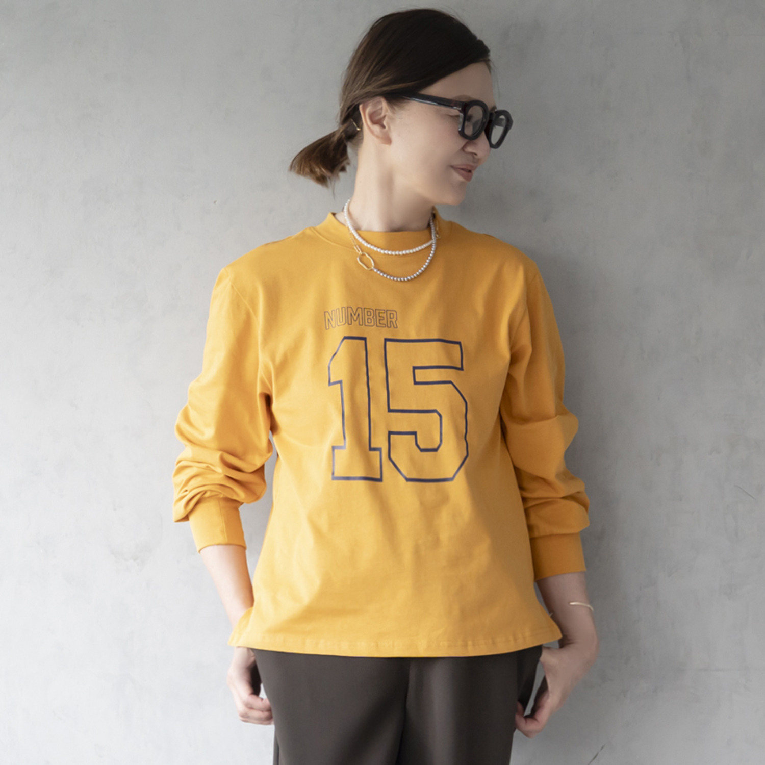 イロプライム 柔らかな素材を使用した カレッジＴシャツ