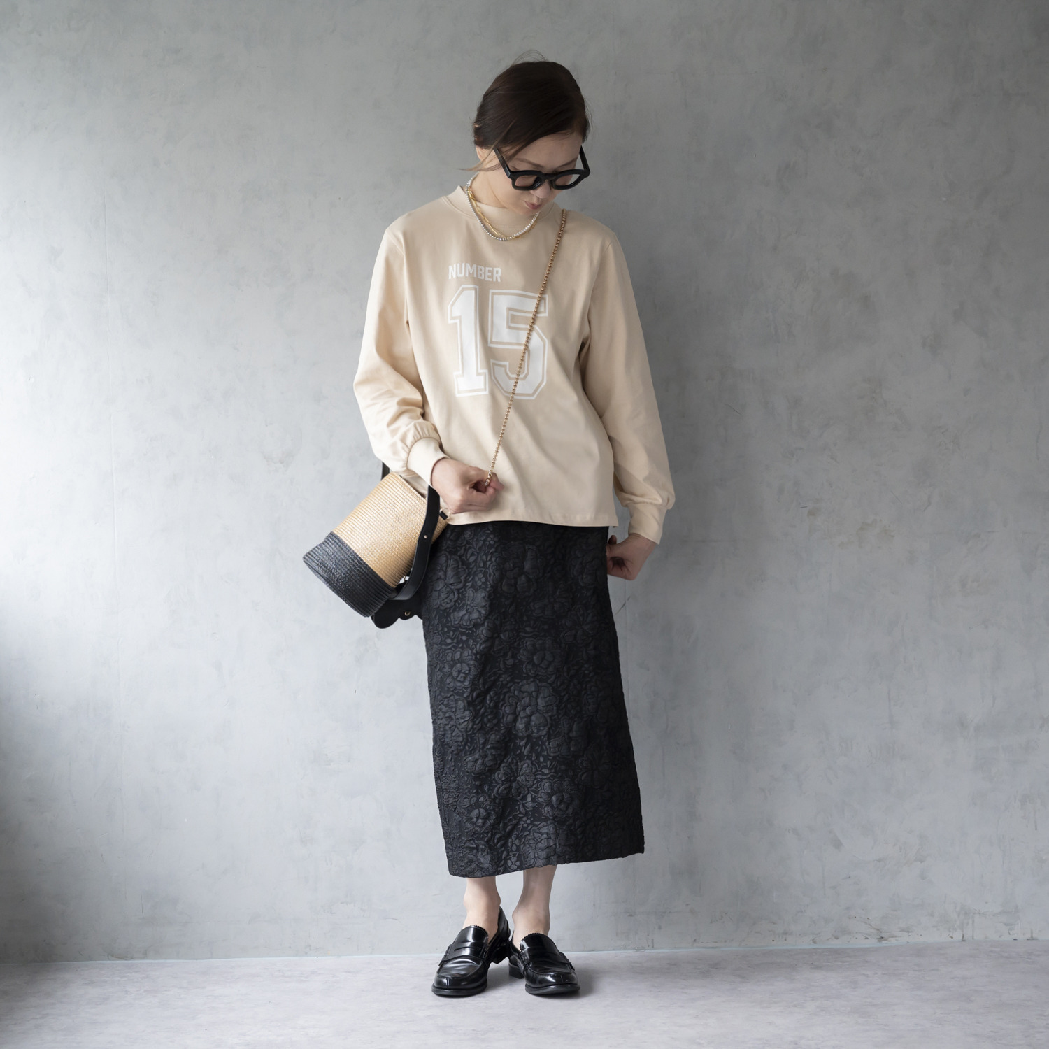 イロプライム 柔らかな素材を使用した カレッジＴシャツ