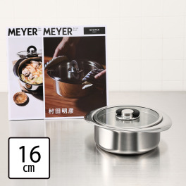 これ１つで完結！ 下ごしらえ、調理、 保存まで 毎日使える、新しい日常鍋 マイヤー ＮＥＷＰＡＮ　デイリー ＜１６ｃｍ＞