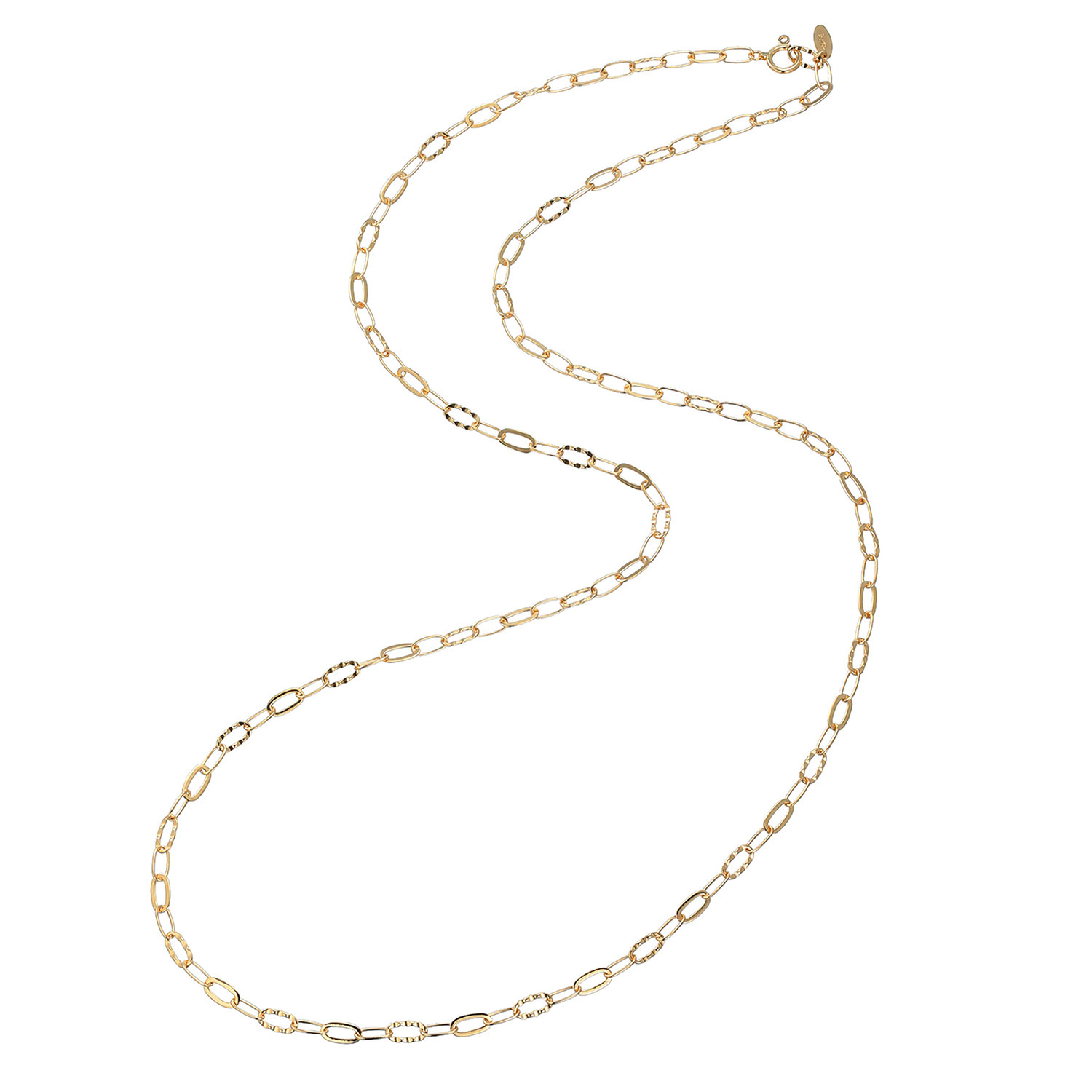 チェーンクリエイト １８Ｋ デザインチェーン ロングネックレス