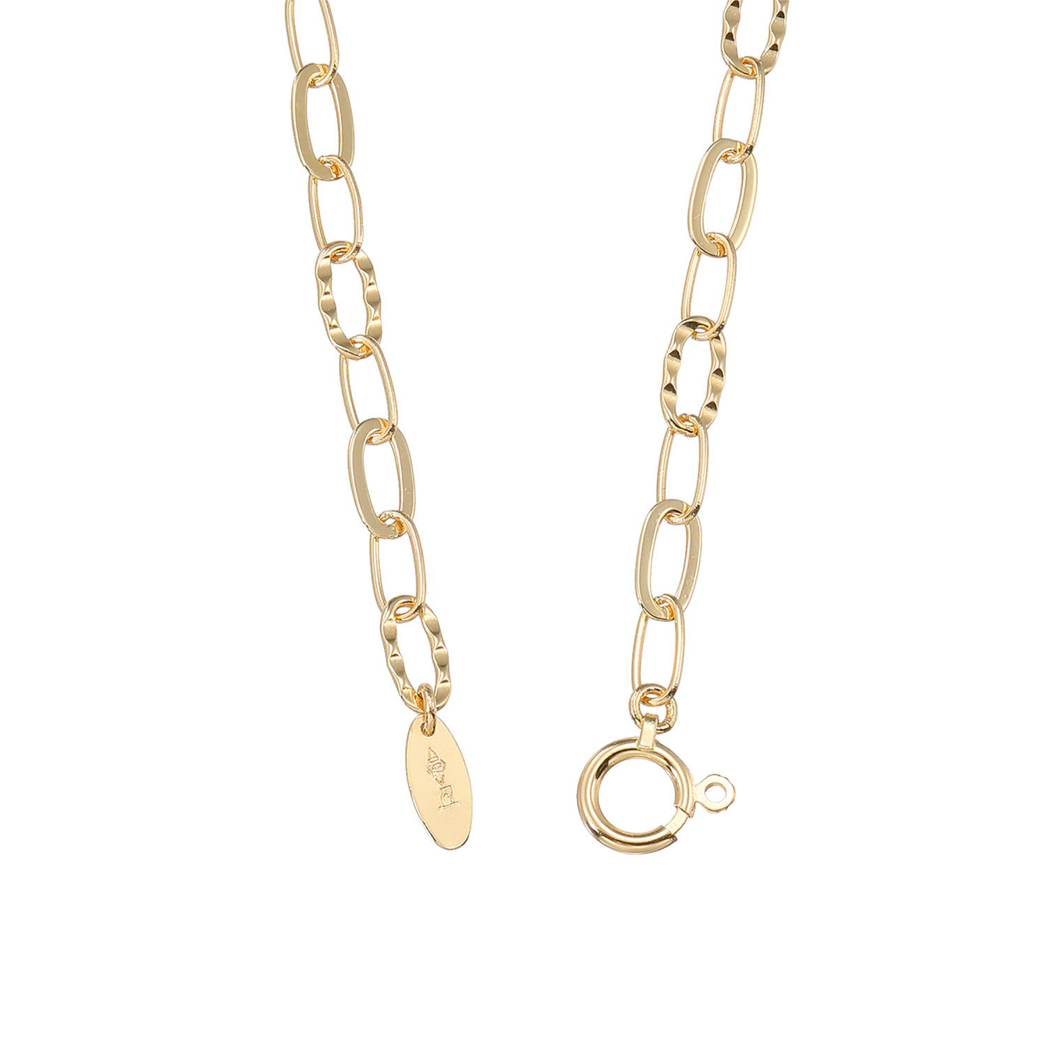 チェーンクリエイト １８Ｋ デザインチェーン ロングネックレス