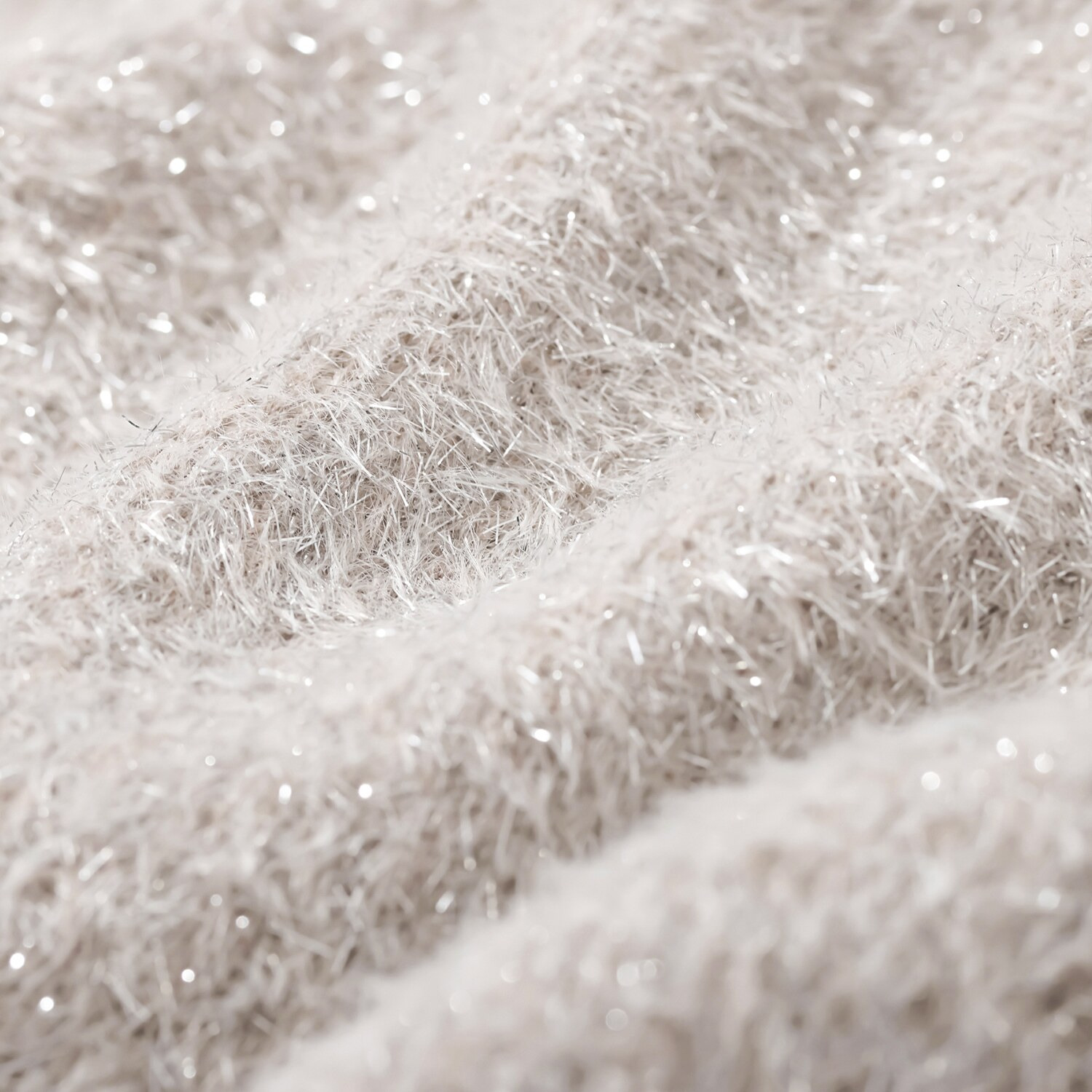 フーア ブリリアントラメ ニットコート