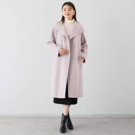 イネド カシミヤ１００％ ロングコート