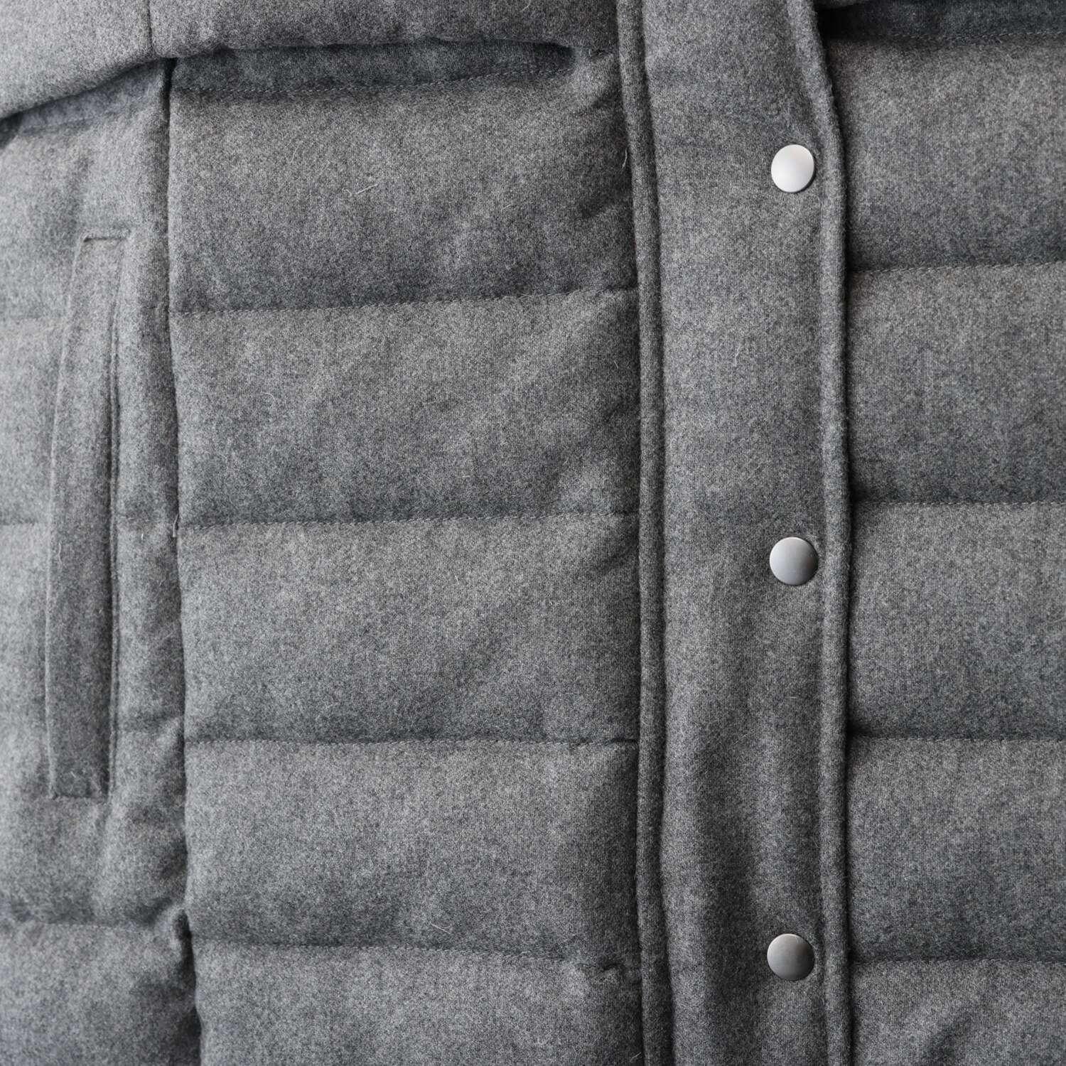 タルマス カシミヤ１００％ ロング丈 ダウンベスト