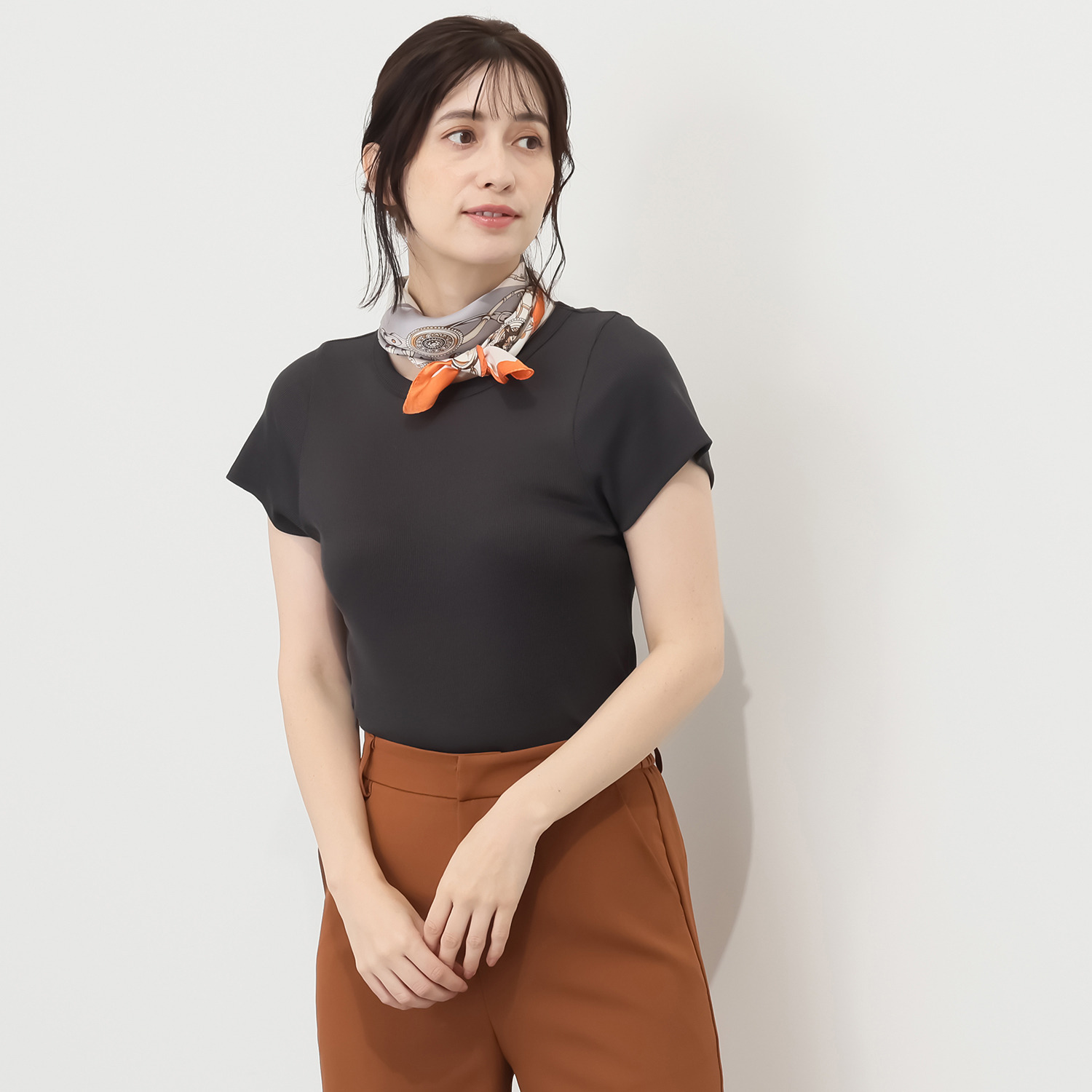 エイガールズ 新感覚！ スーピマコットン１００％ スペシャルシルケット 半袖プルオーバー