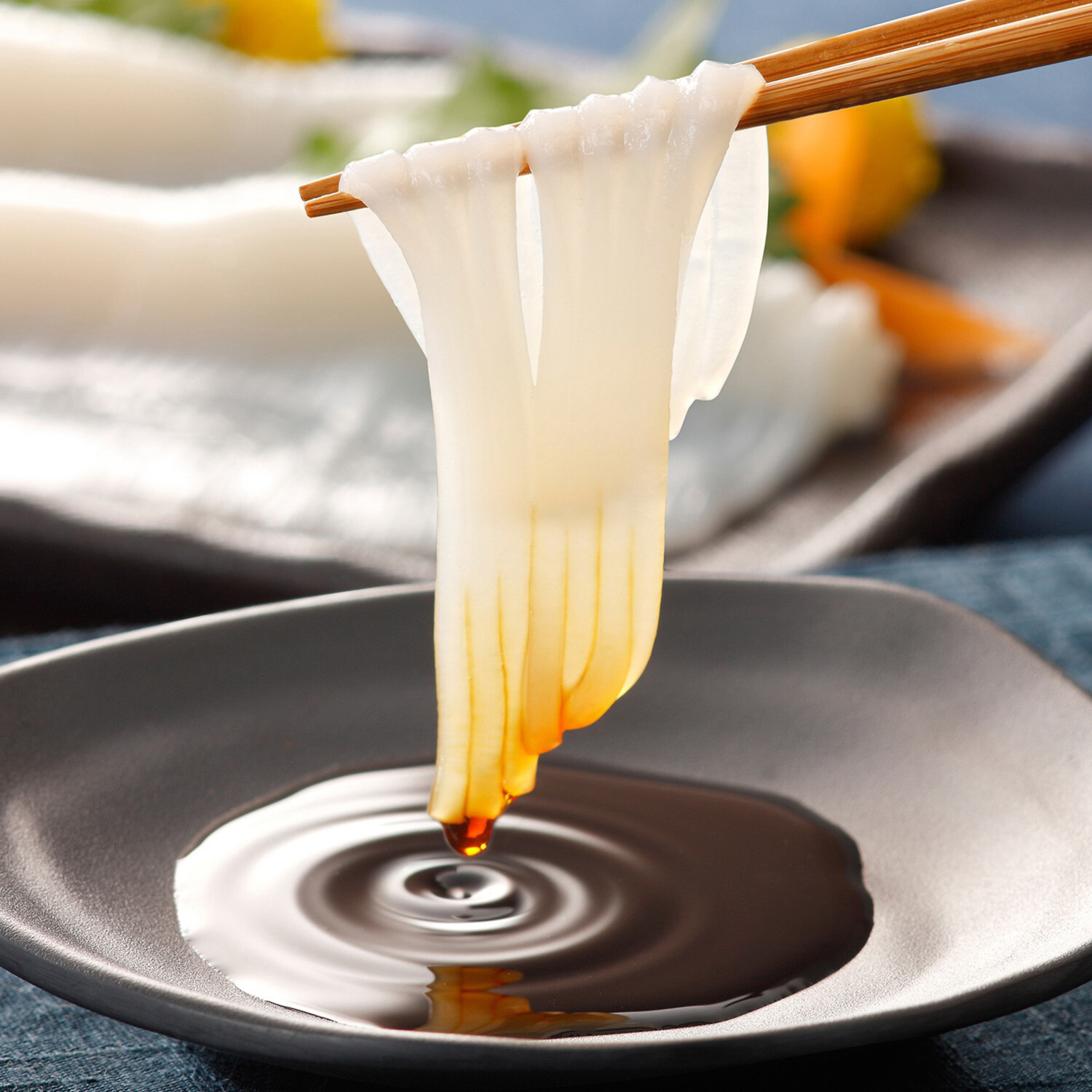旨み濃厚！ 北海道噴火湾産 真いかそうめん