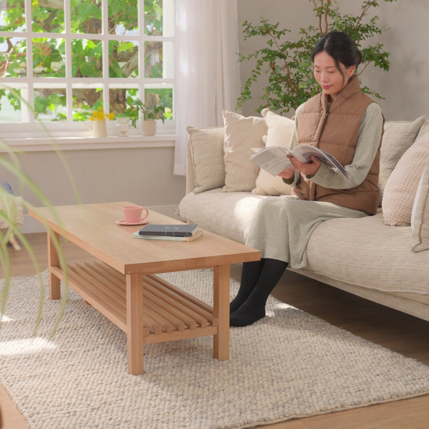 モリリン 羽毛入りヒーターベスト モバイルバッテリーセット