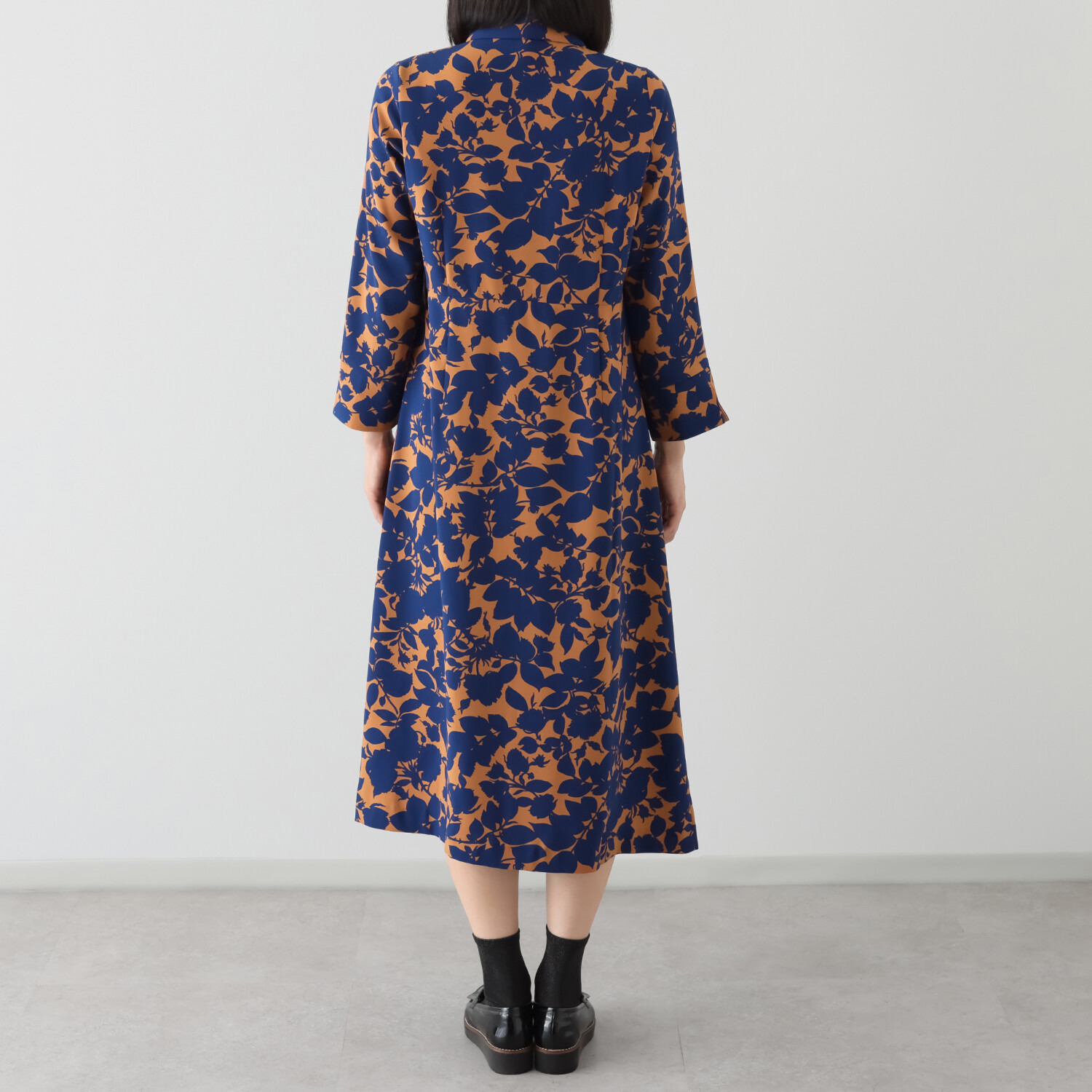 エムジェイアール　バイ マチコ　ジント　ロンドン フロントオープン ロングワンピース