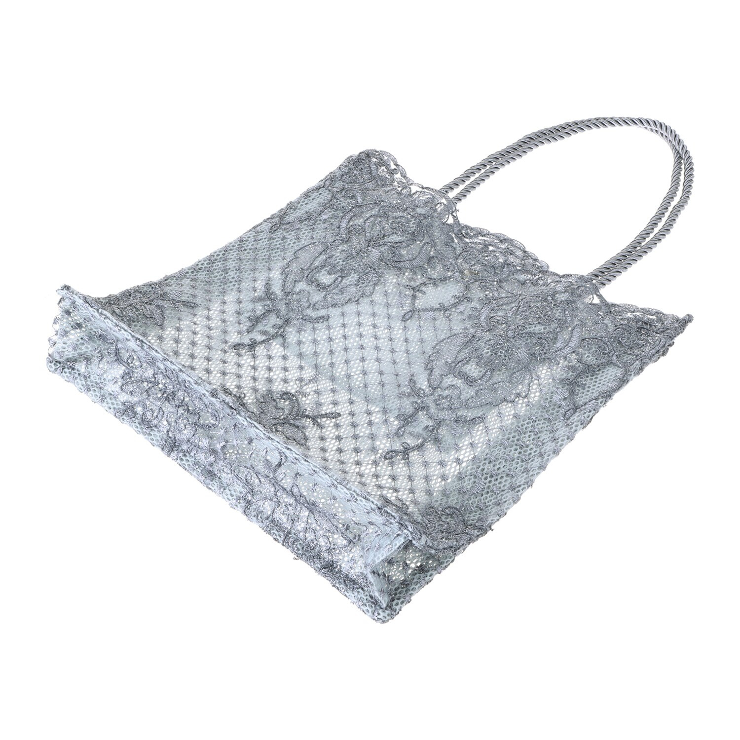 ドルチェドンナ シャイニーレースバッグ 大小２個セット