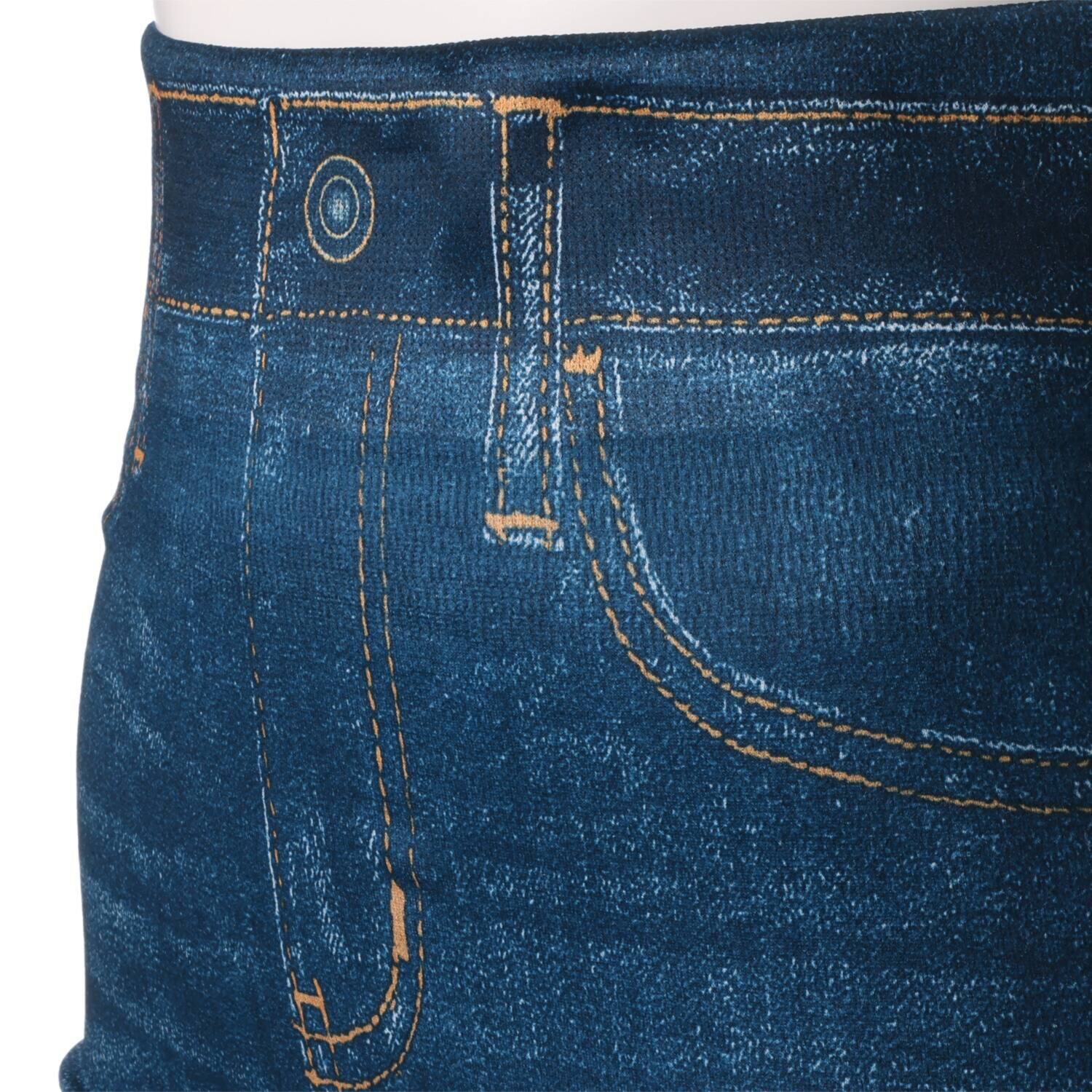 うらぽか ２００デニール 裏起毛 プリントレギンス ２足セット