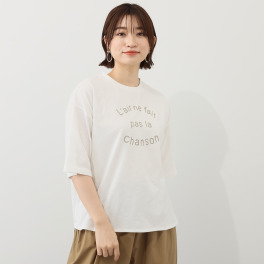 エムエムオー チェーン刺しゅうロゴ Ｔシャツ