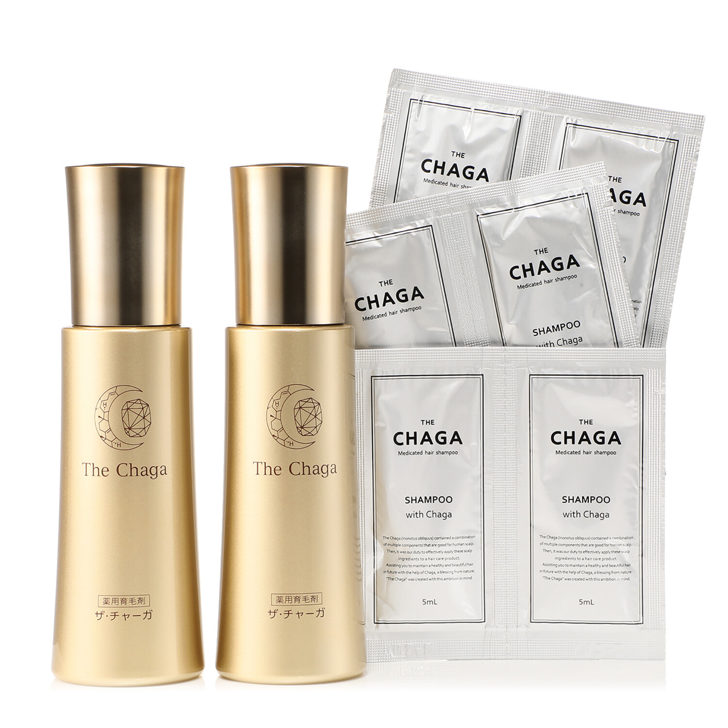 スヴェンソン ３つの有効成分配合 育毛、薄毛、脱毛の予防！ ザ・チャーガ薬用育毛剤 ２本特別セット