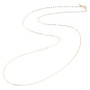 オーサムジュエリー １８Ｋ ペタルチェーン スライド ロングネックレス