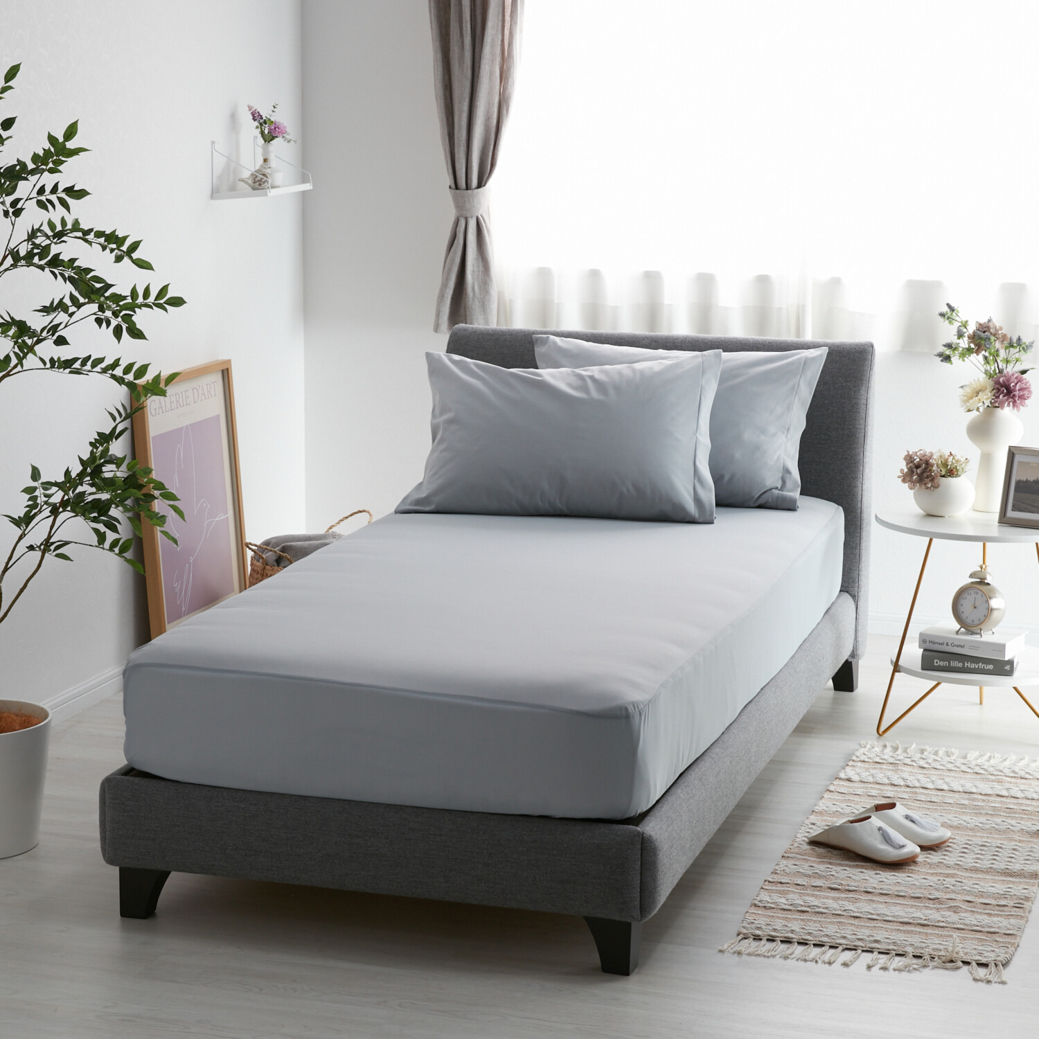 セーブユアベッド コットンブレンド 防水・防ダニ マットレスプロテクター ＜シングル＞ 