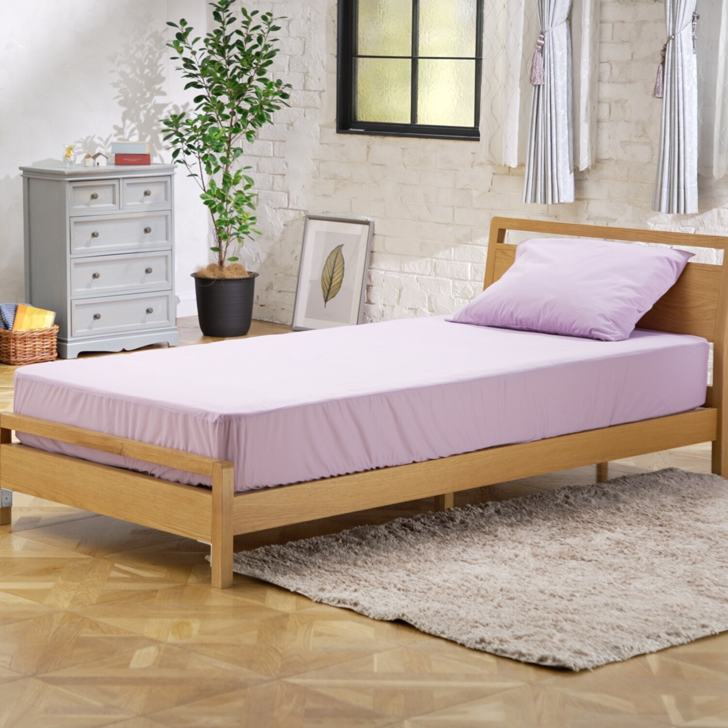 セーブユアベッド コットンブレンド 防水・防ダニ マットレスプロテクター ＜ダブル＞ 