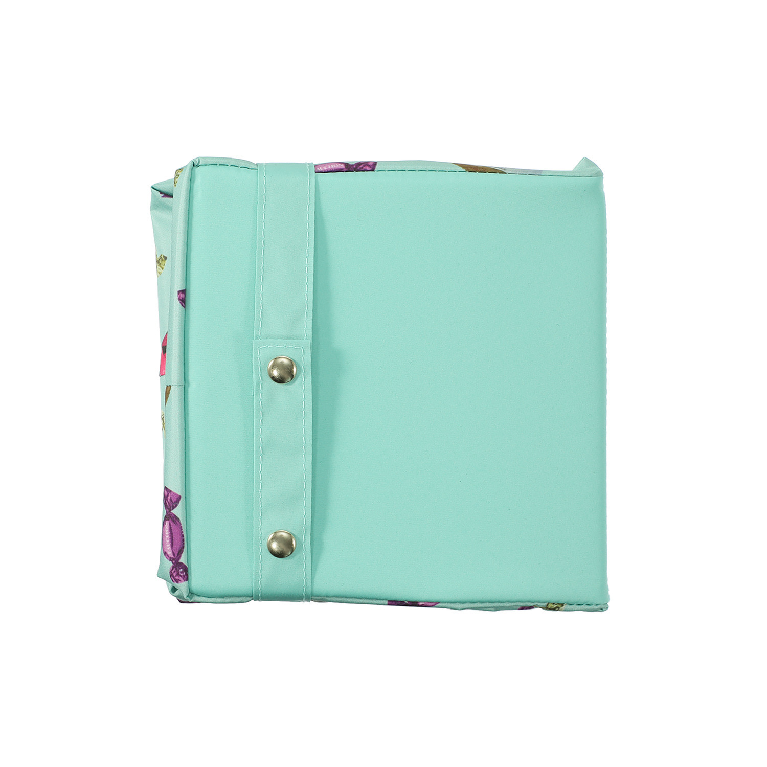 フォション 便利な底板付き はっ水加工プリント生地 ポケッタブルマイバッグ