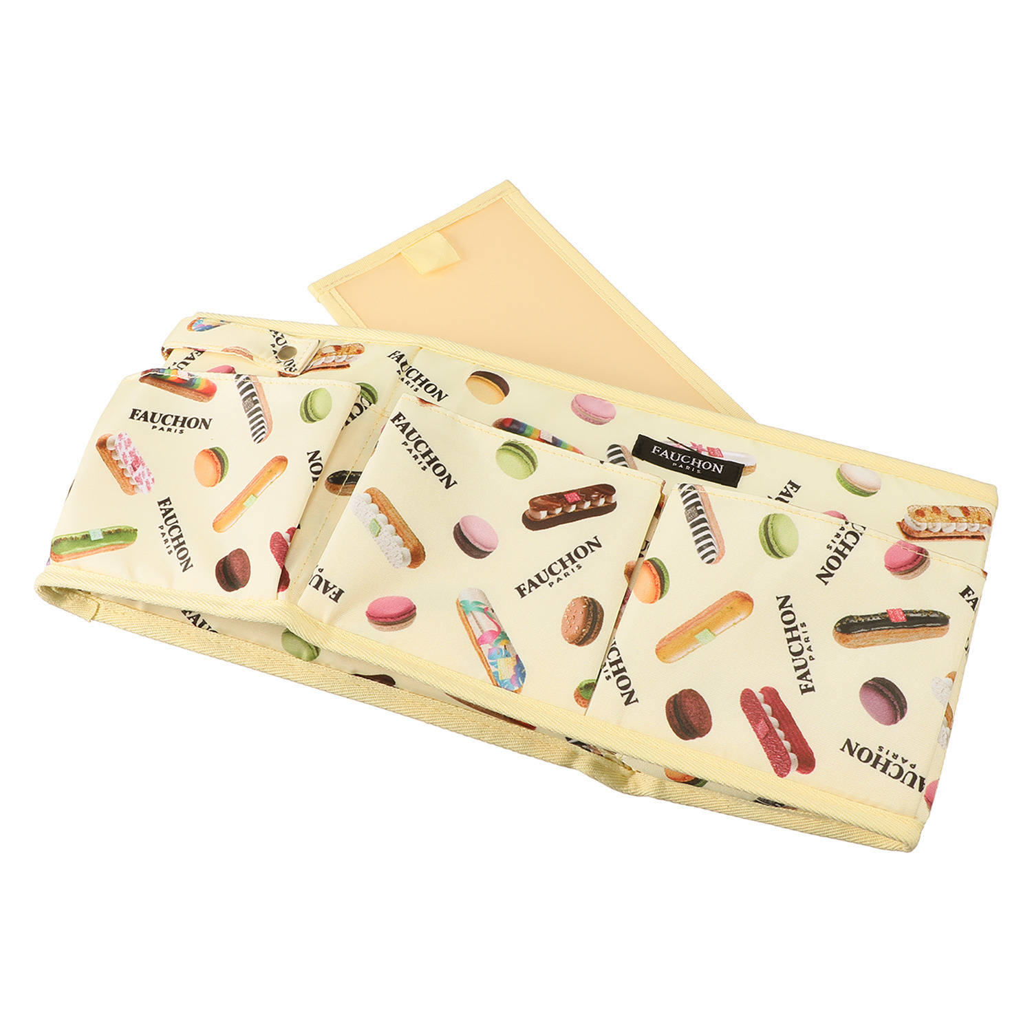 フォション プリント柄 折り畳みコスメボックス