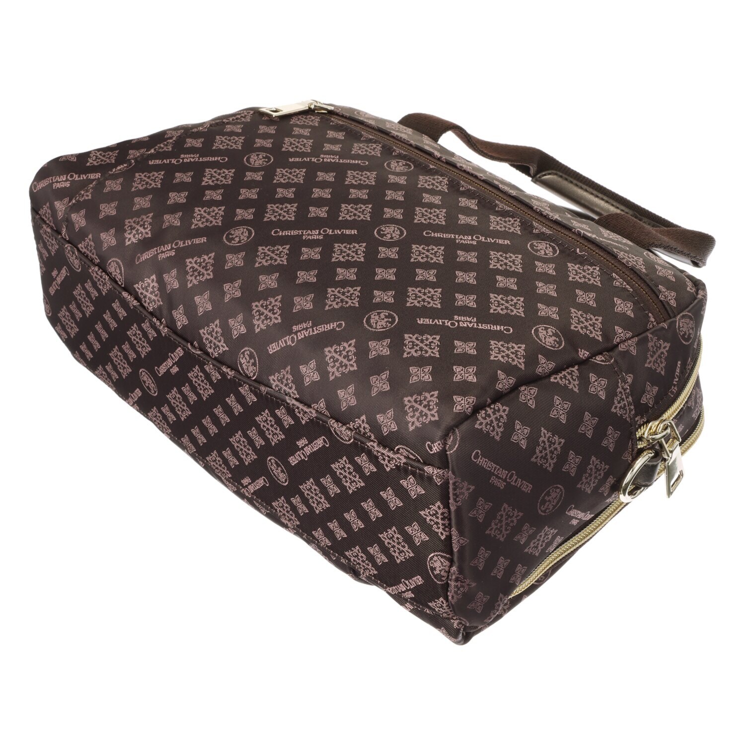 クリスチャン　オリビエ はっ水ジャガード ２ウェイボストンバッグ ＜縦段式カード入れ仕様＞ 