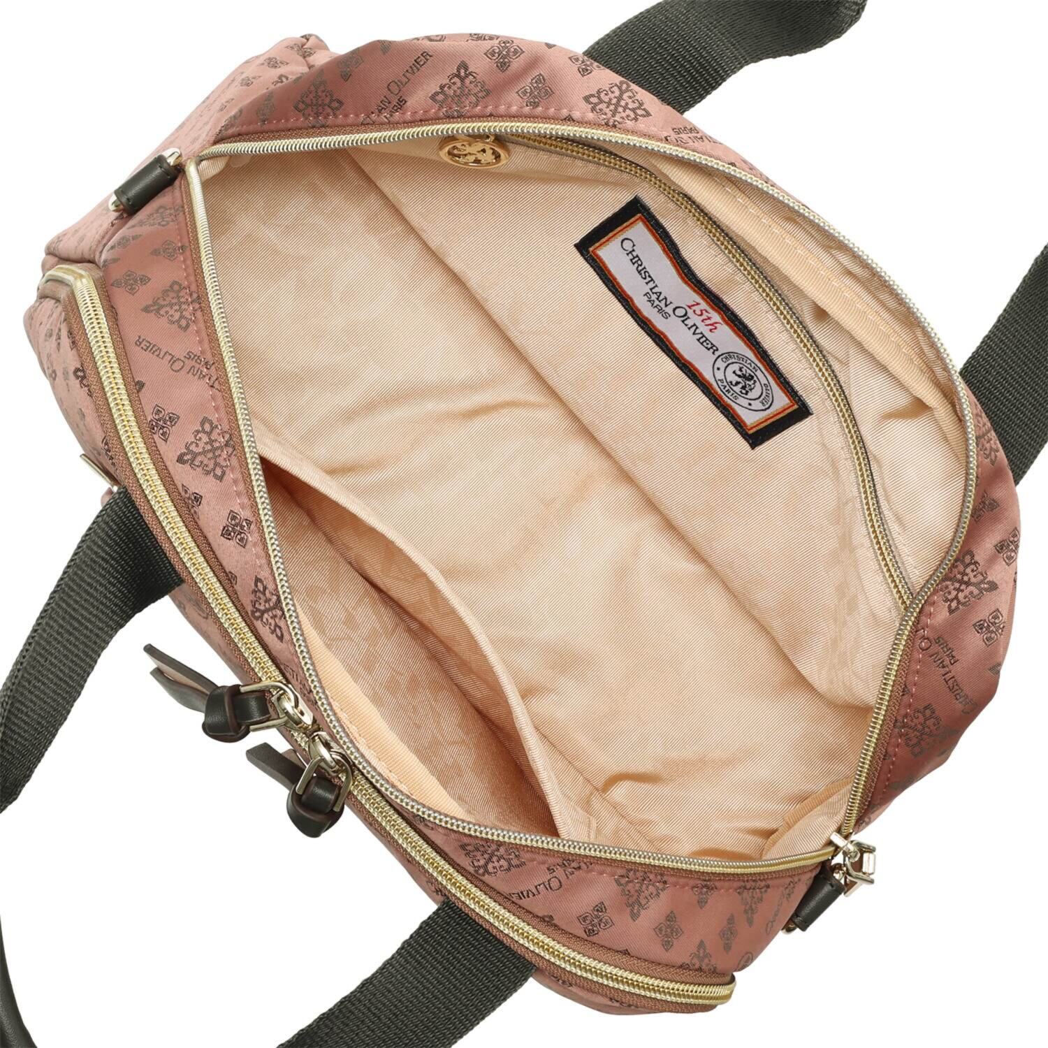 クリスチャン　オリビエ はっ水ジャガード ２ウェイボストンバッグ ＜縦段式カード入れ仕様＞ 