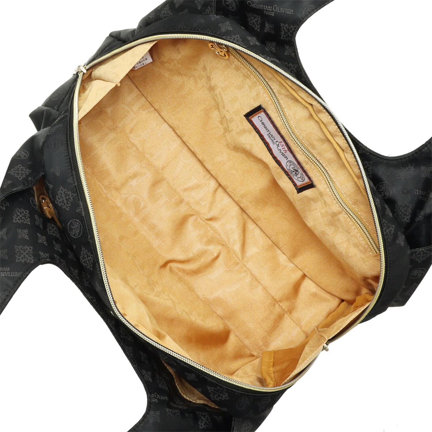 クリスチャン　オリビエ はっ水ジャガード 三層構造 くり手トートバッグ