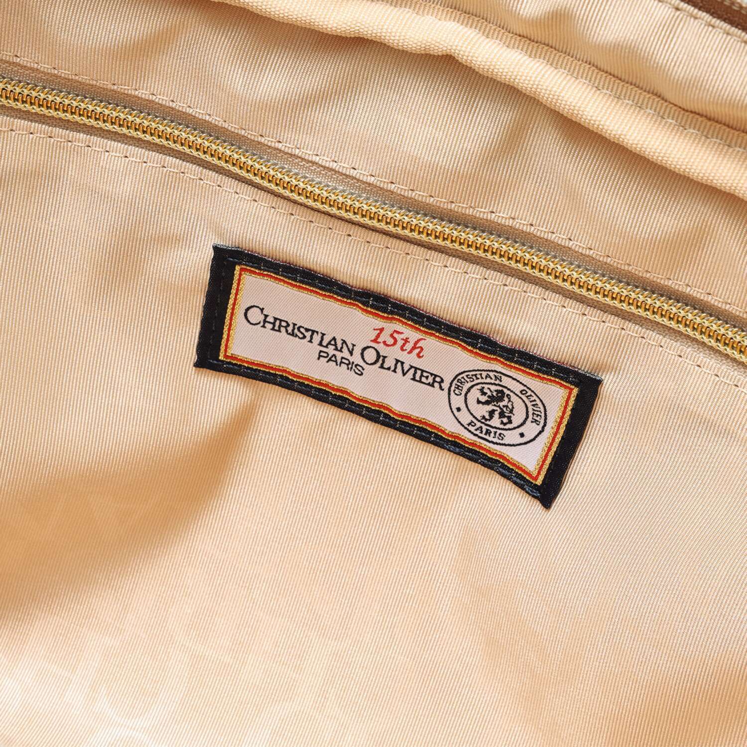 クリスチャン　オリビエ はっ水ジャガード 三層構造 くり手トートバッグ