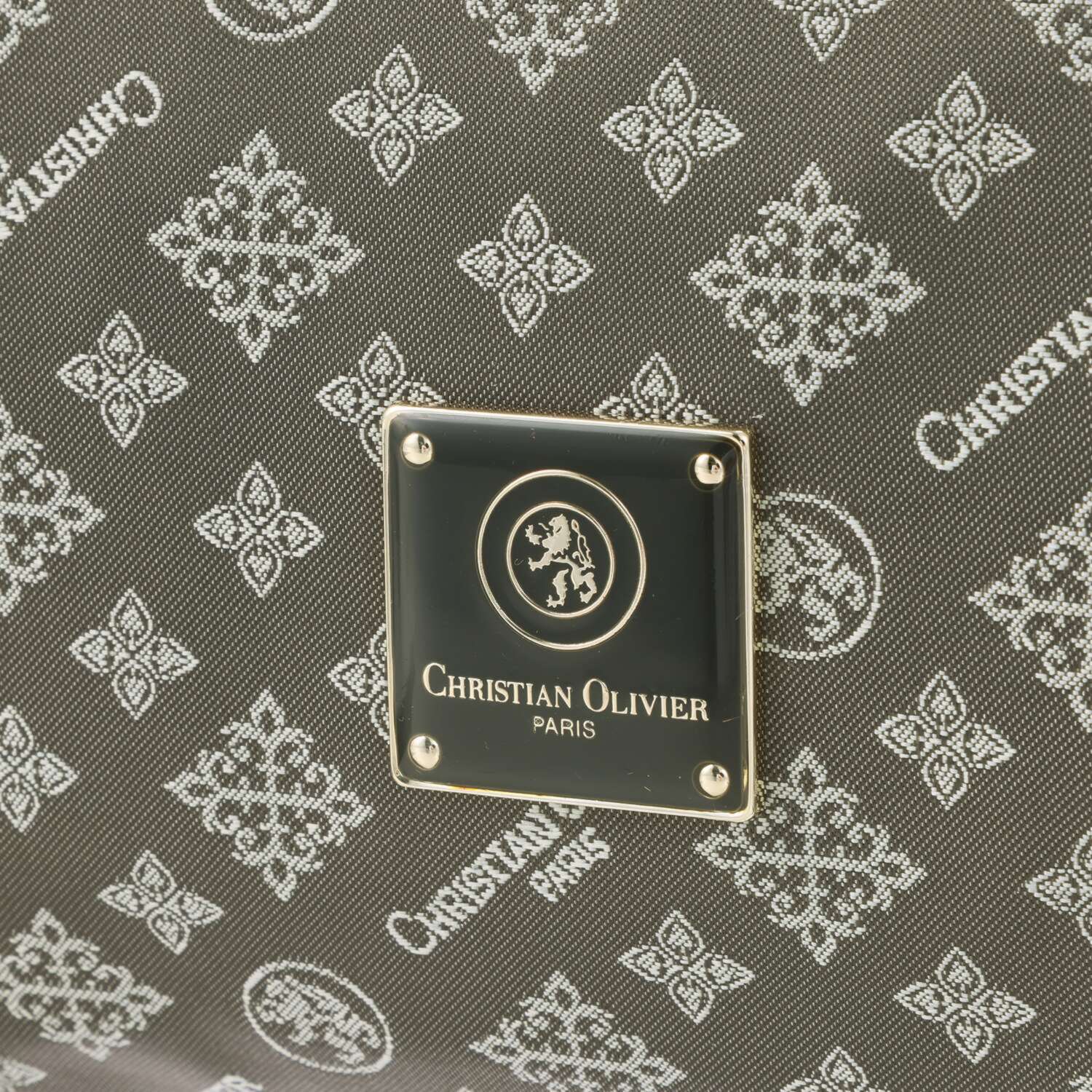 クリスチャン　オリビエ はっ水ジャガード 三層構造 くり手トートバッグ