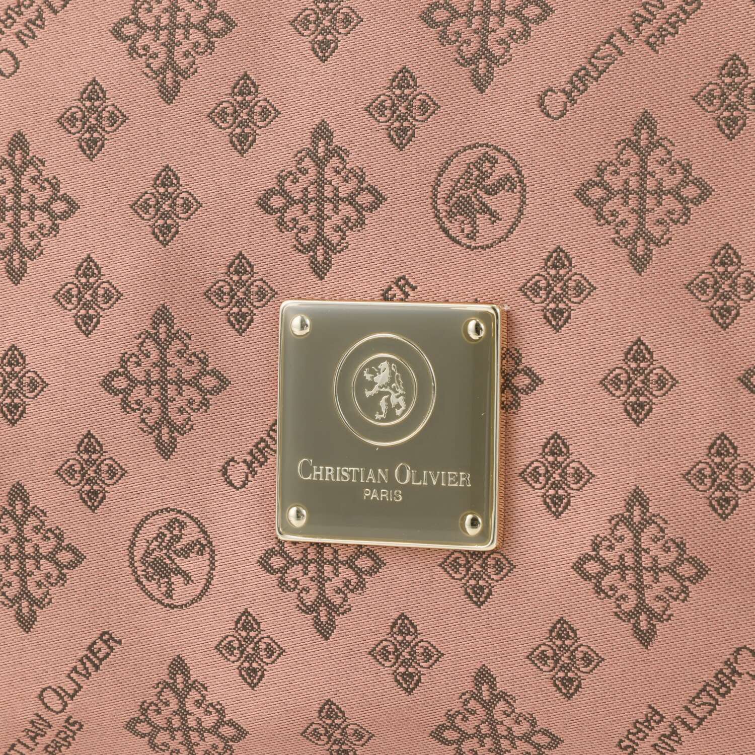 クリスチャン　オリビエ はっ水ジャガード 三層構造 くり手トートバッグ