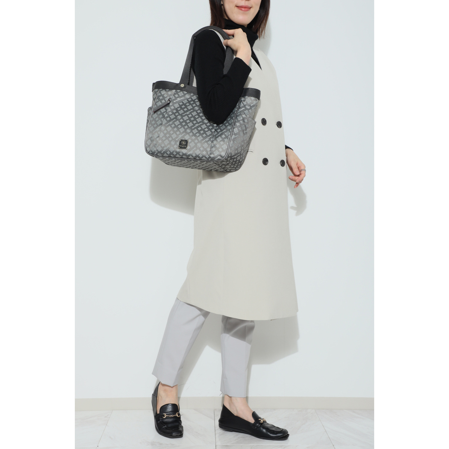 クリスチャン　オリビエ はっ水ジャガード Ａ４対応トートバッグ 