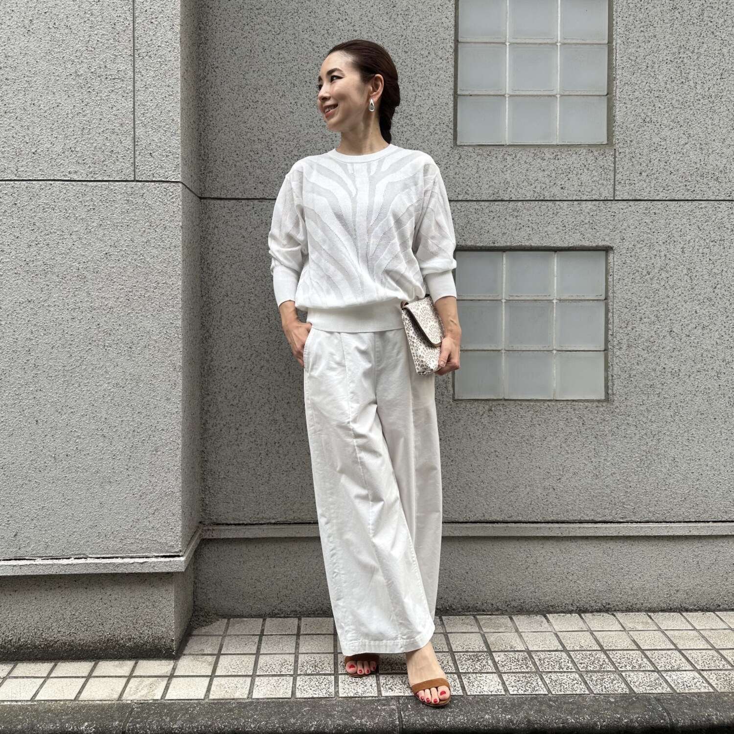 タマミ　ワタナベ ジャガードプルオーバー “ゼーブルクレール”