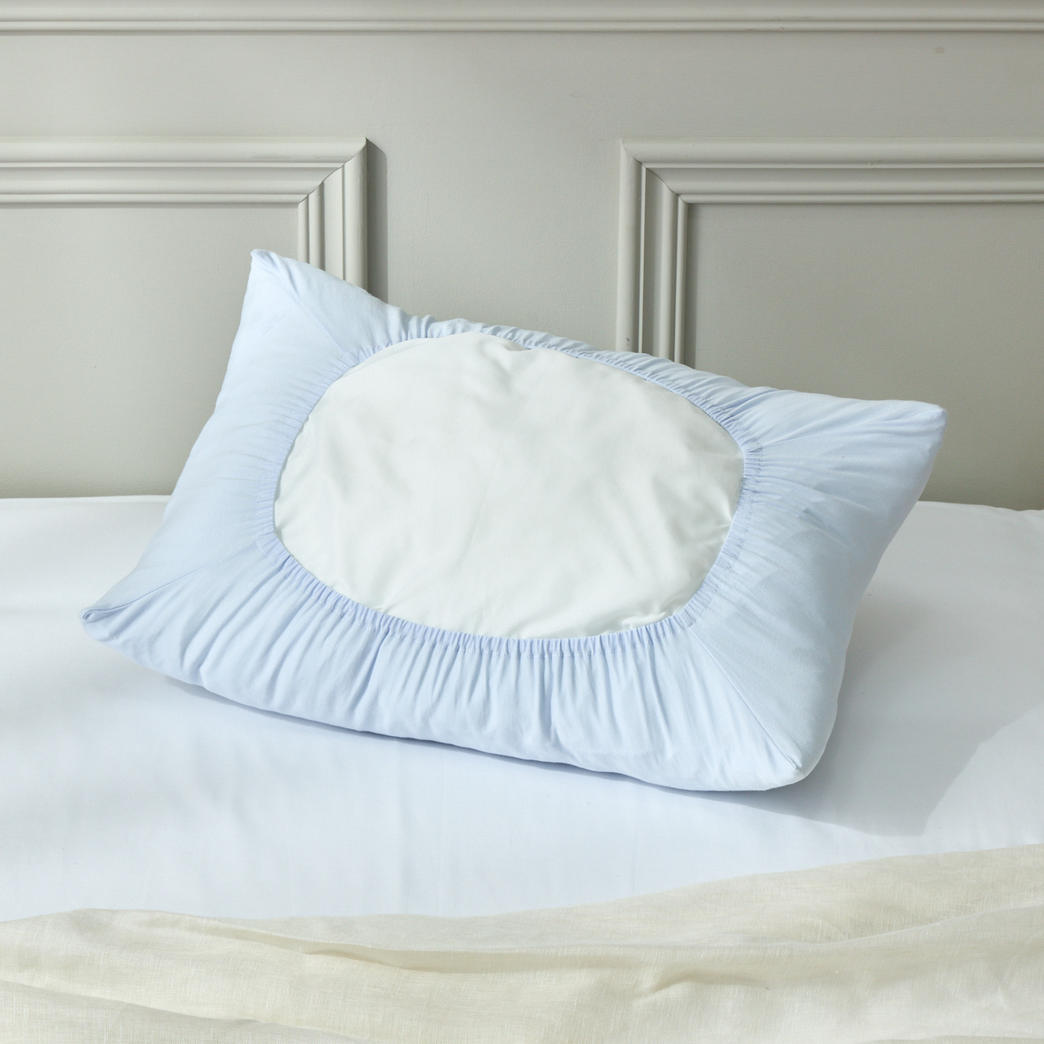 ｎｉｓｈｉｋａｗａ　西川 タテにもヨコにも伸びる 抗菌・消臭 コットンレーヨン のびのびピローシーツ 同色　２枚セット