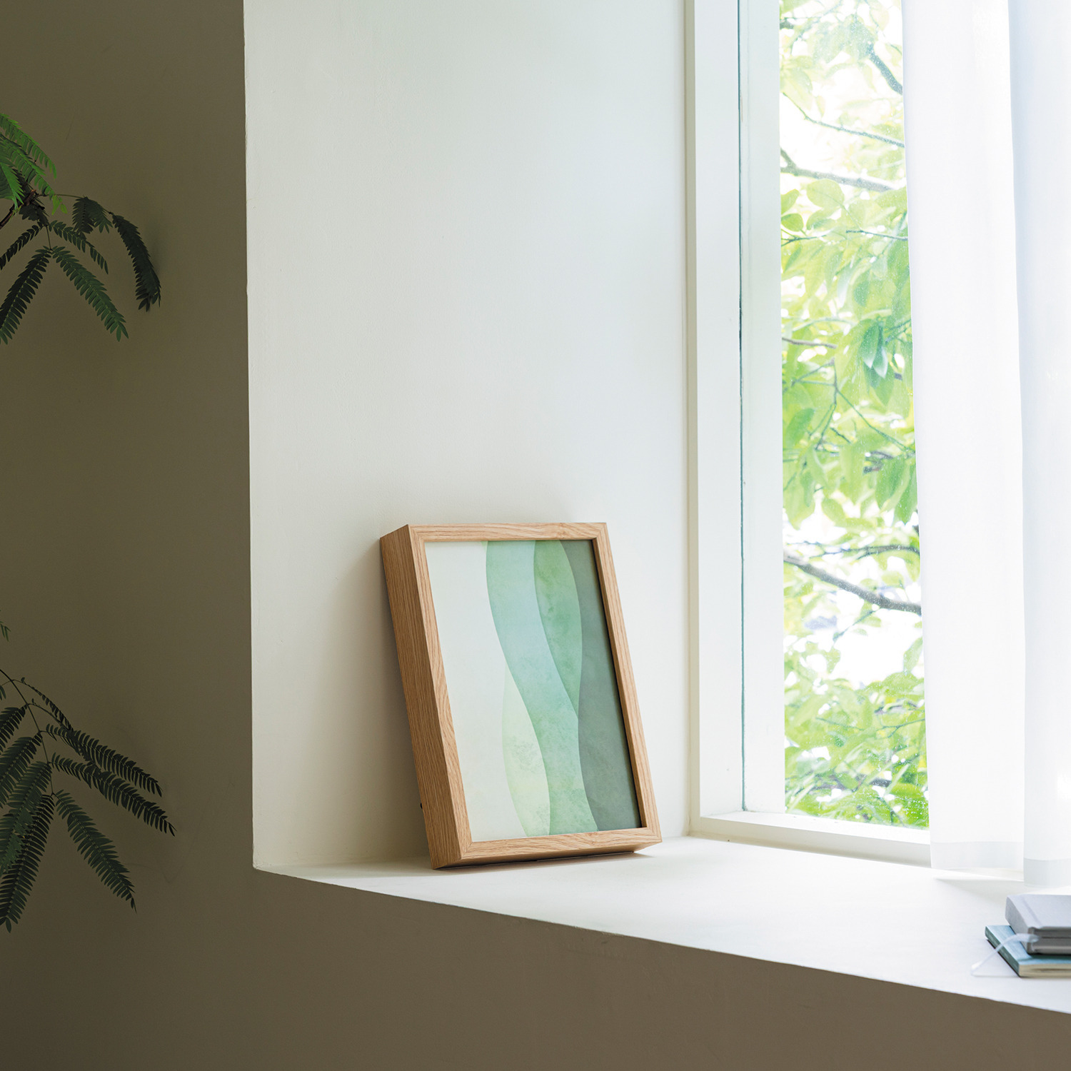 ＳＯＮＡＥＮＯ 備えをライフスタイルに ４種類のアート付き 飾れる防災収納フレーム ＜Ａ４＞