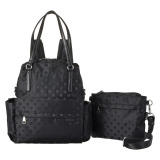 イザック はっ水　軽量 ドットジャガード ３ウェイリュック＆ サコッシュセット