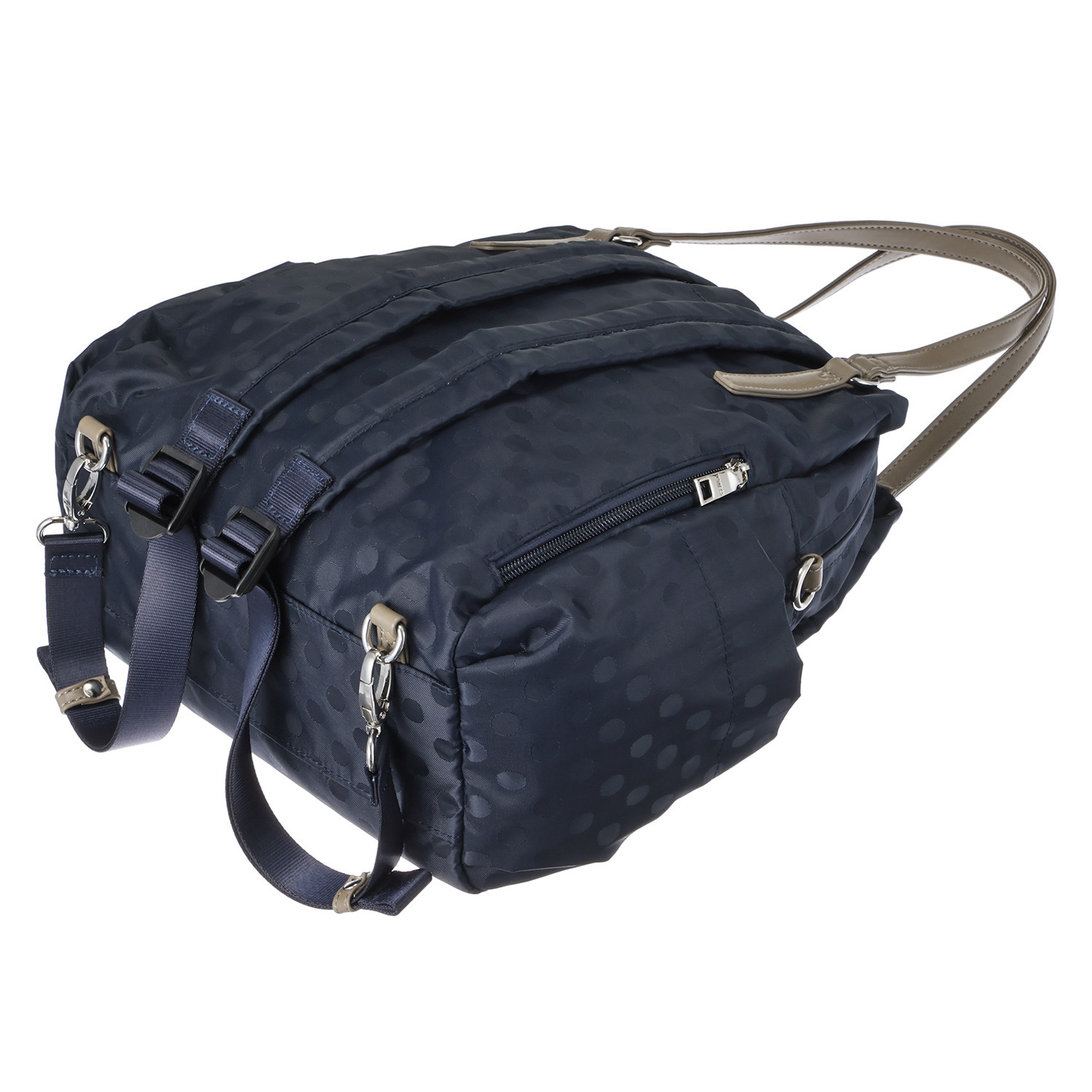 イザック はっ水　軽量 ドットジャガード ３ウェイリュック＆ サコッシュセット