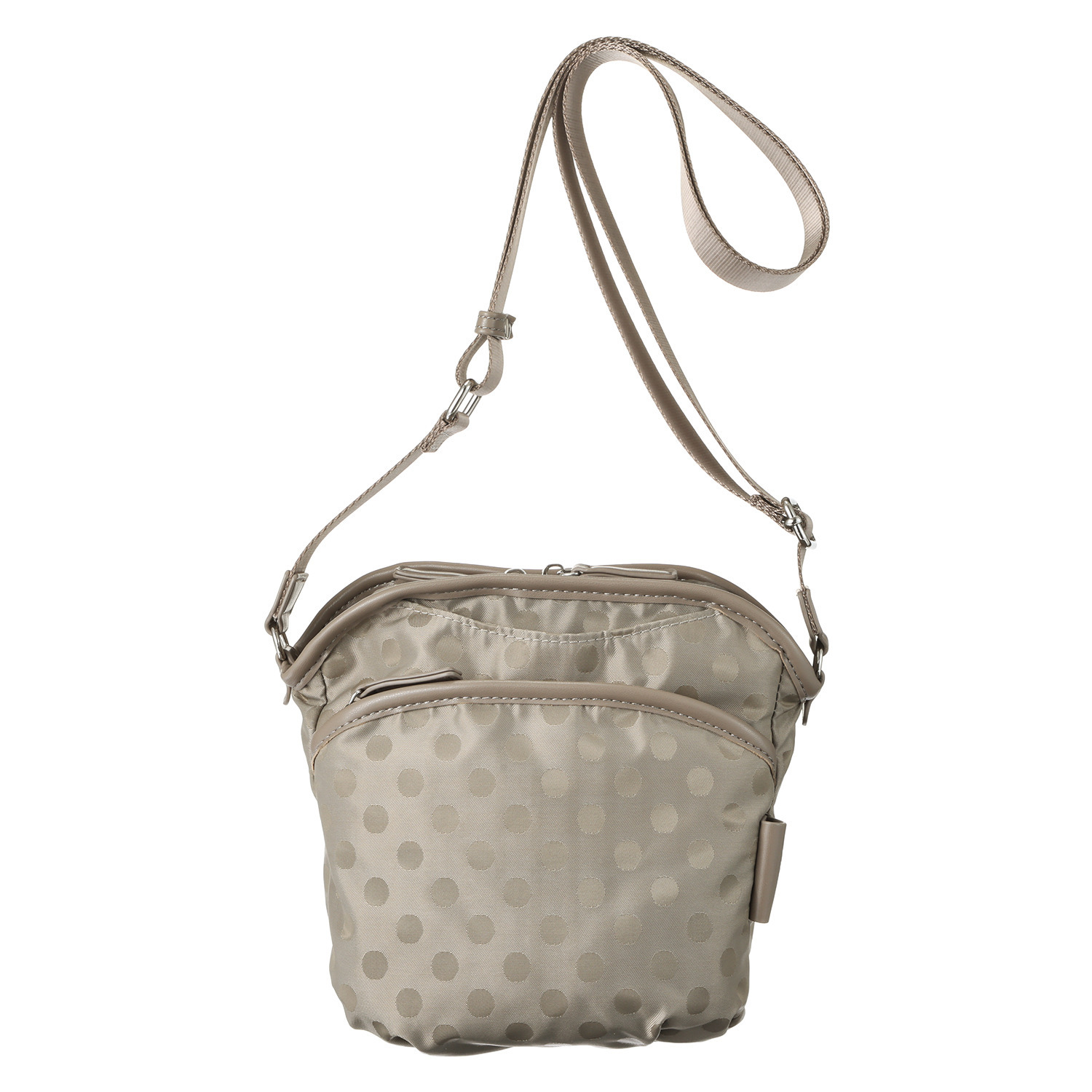 イザック はっ水　軽量 ドットジャガード ポシェット