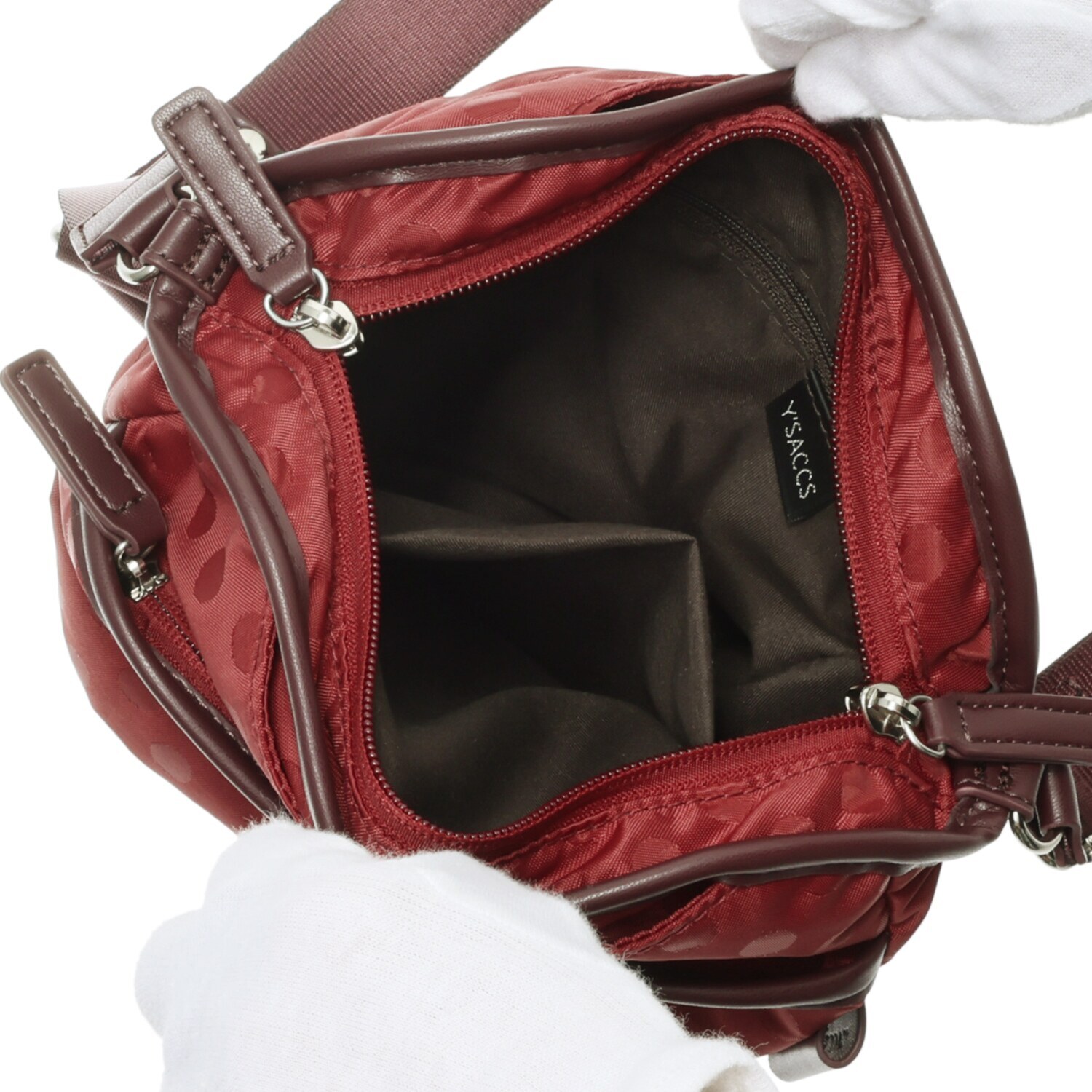 イザック はっ水　軽量 ドットジャガード ポシェット