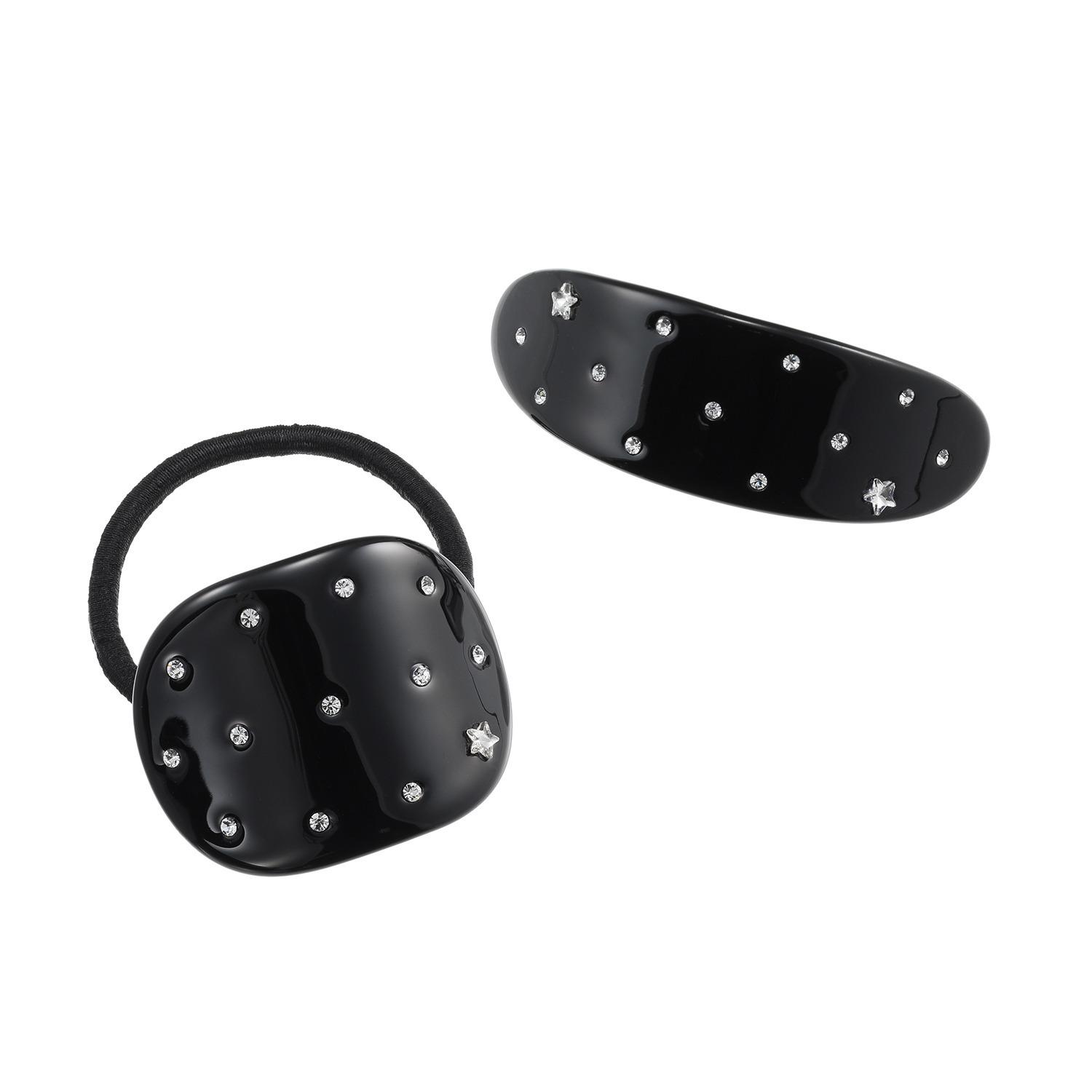 エアリーフェアリー キラキラ エトワールデザイン ゴムポニー＆ バレッタセット